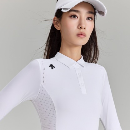 WOMEN'S GOLF Long Sleeve Polo