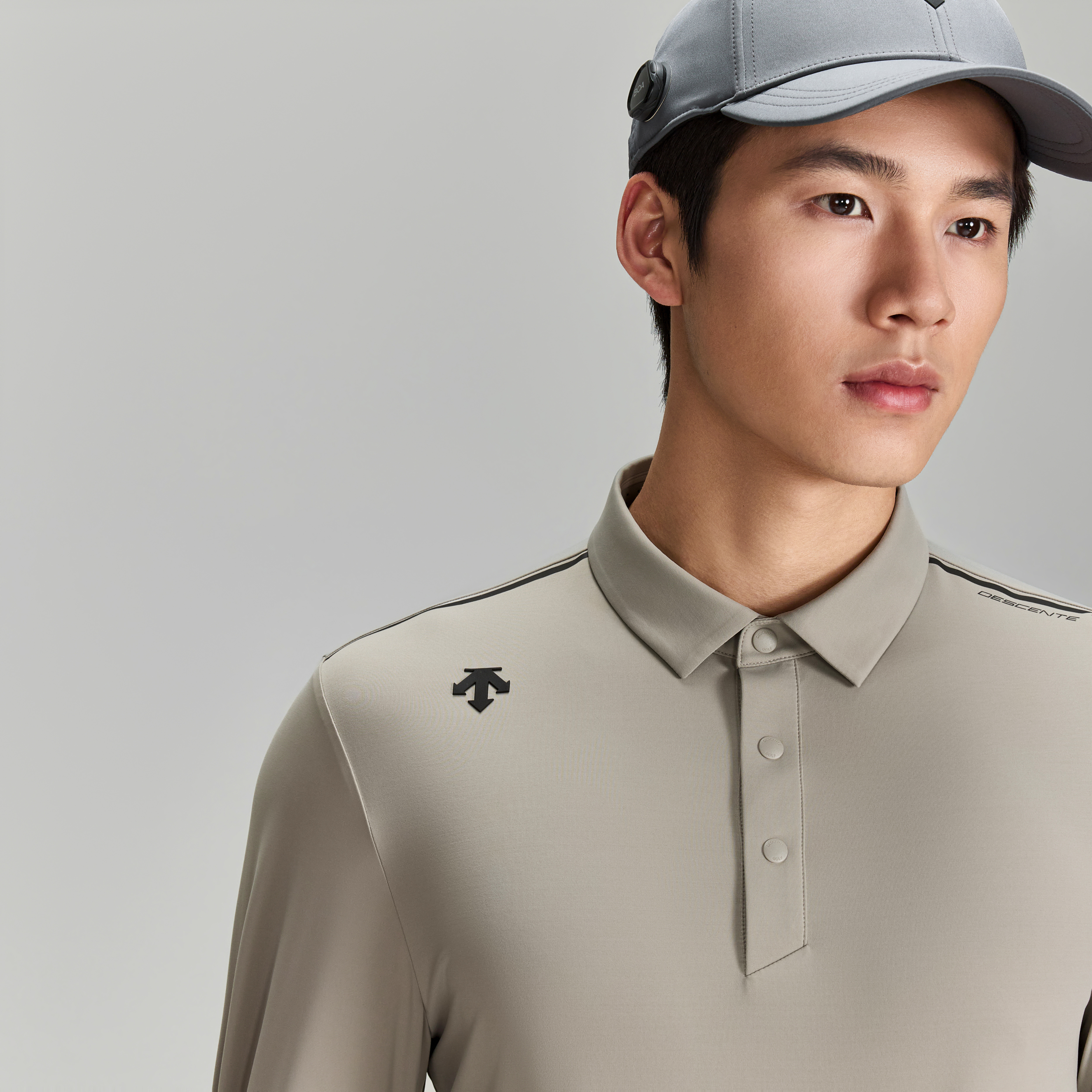 Men's Golf Long Sleeve Polo Shirt