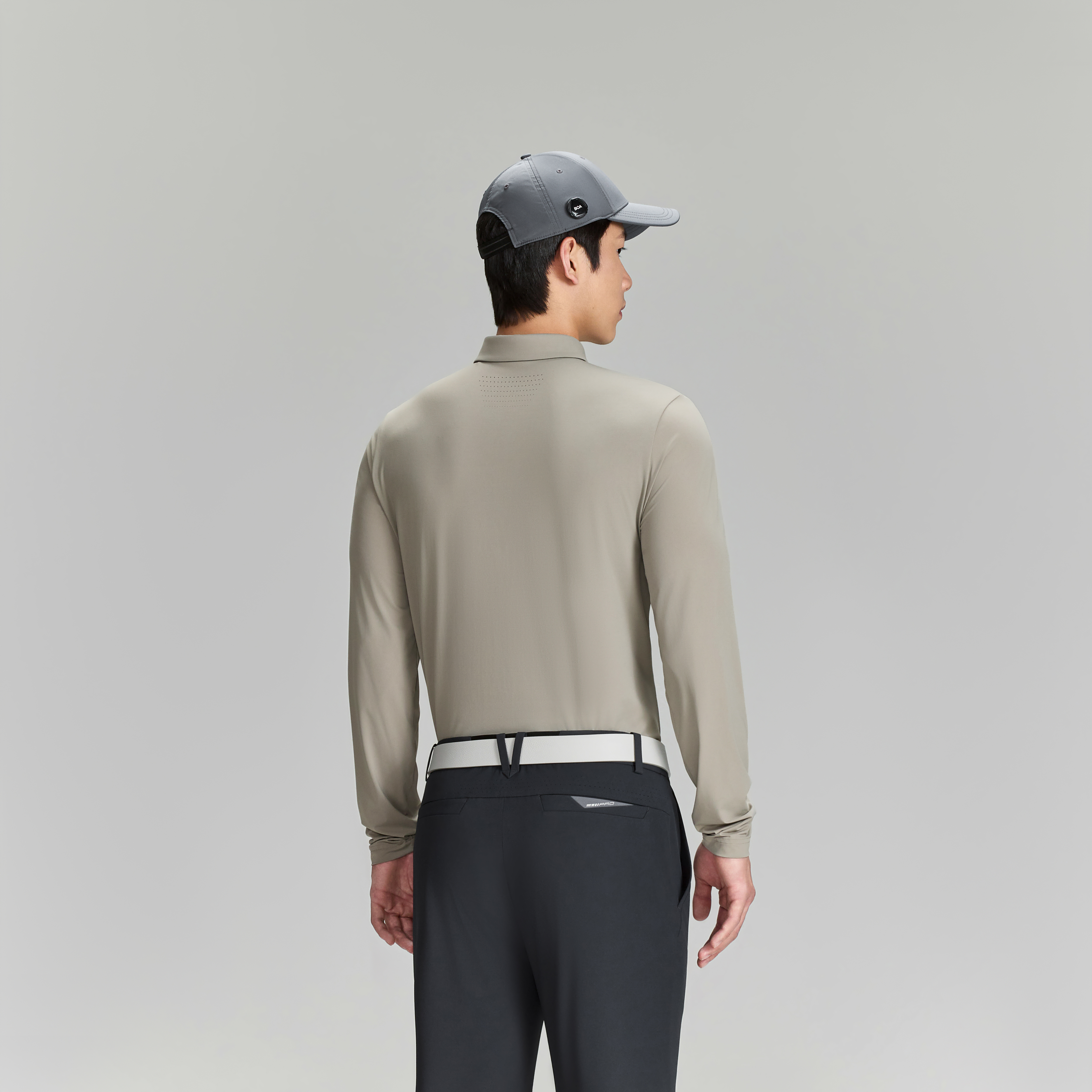Men's Golf Long Sleeve Polo Shirt