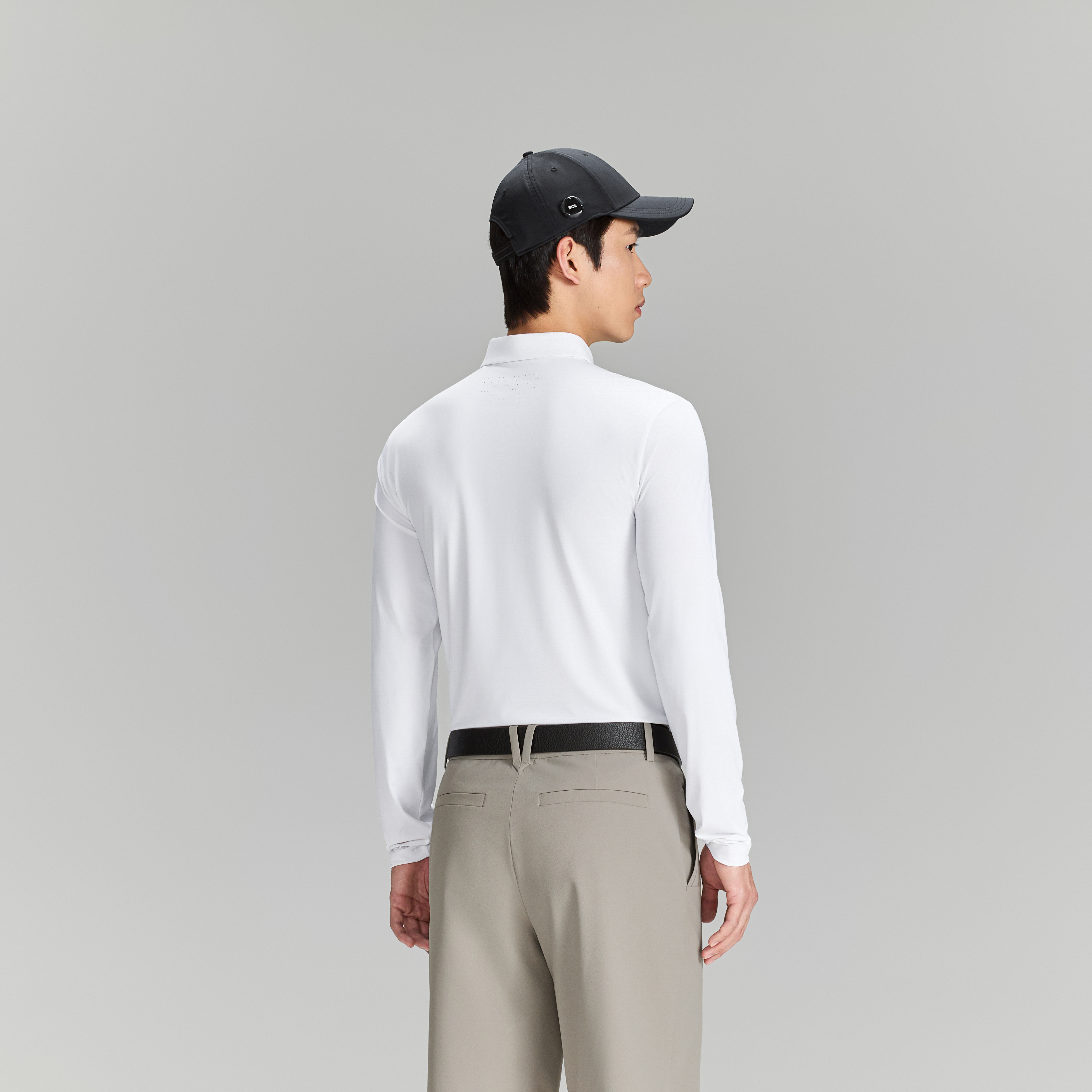 Men's Golf Long Sleeve Polo Shirt