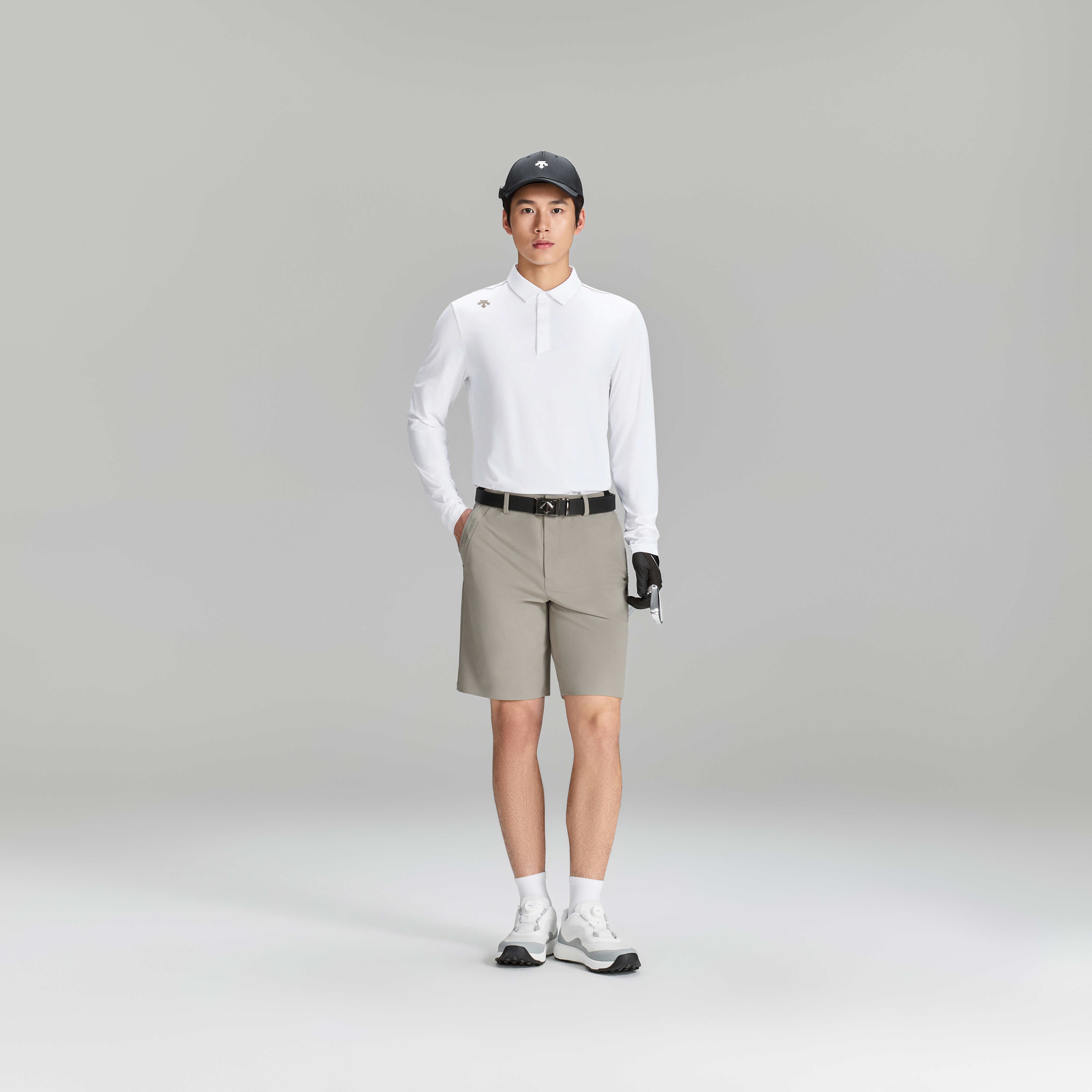 Men's Golf Long Sleeve Polo Shirt