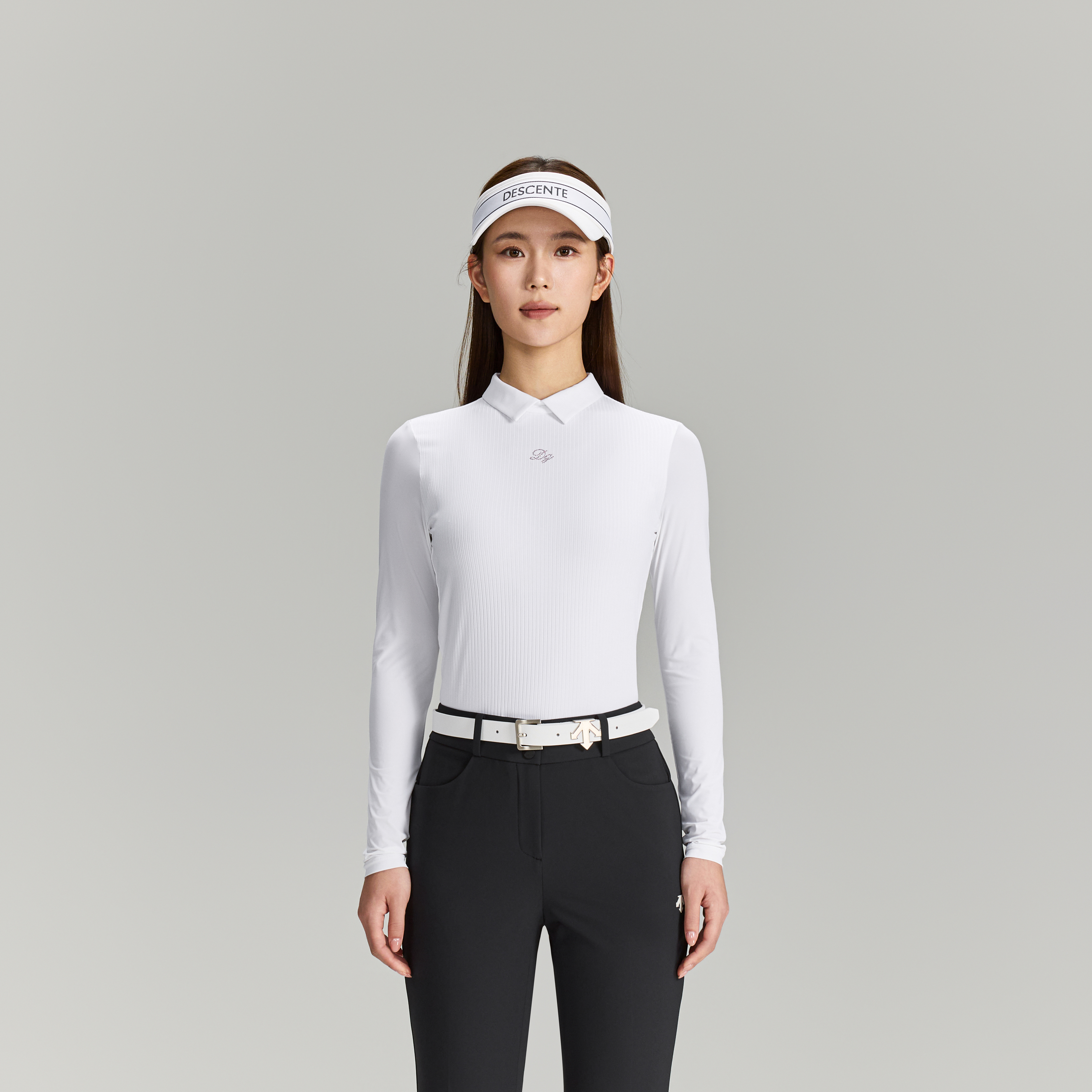 Women's Golf Long Sleeve Polo Shirt