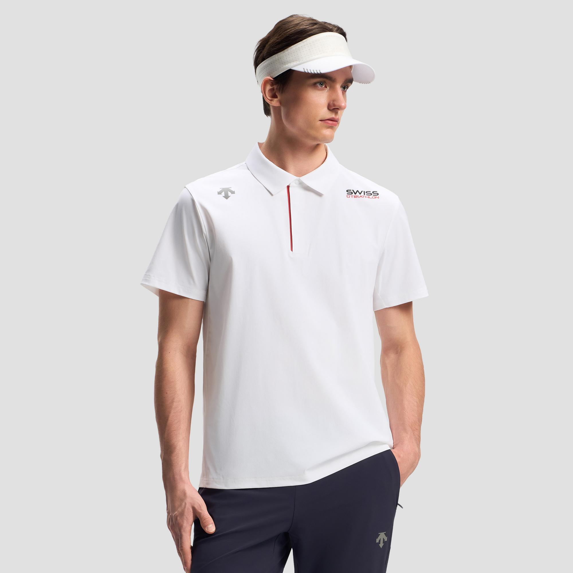 Men's Running Short Sleeve Polo Shirt