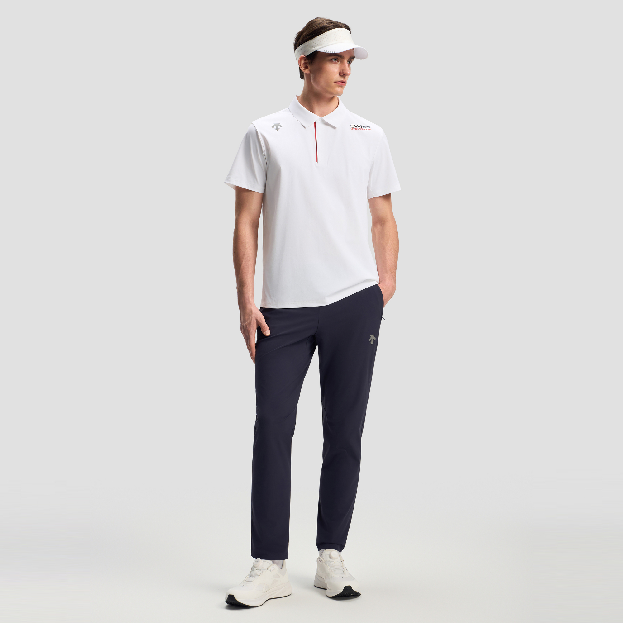 Men's Running Short Sleeve Polo Shirt