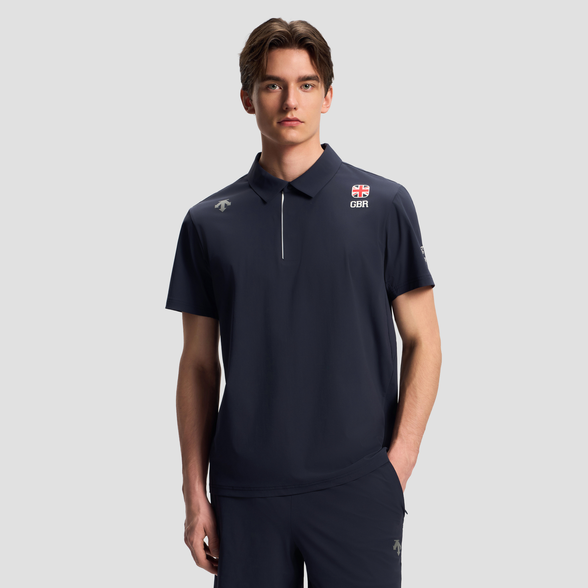 Men's Running Short Sleeve Polo Shirt