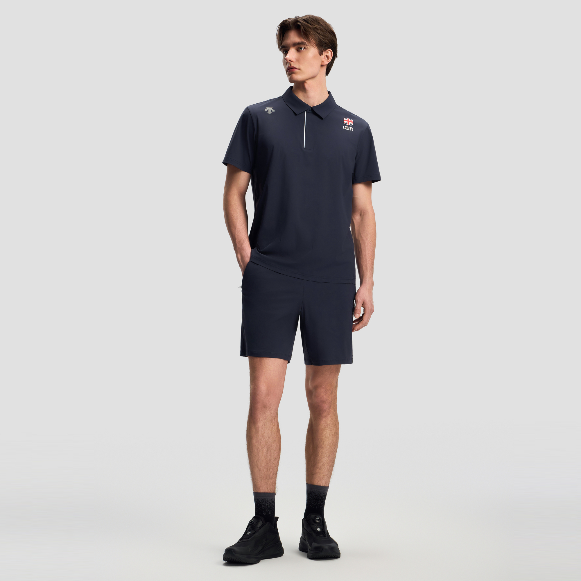 Men's Running Short Sleeve Polo Shirt