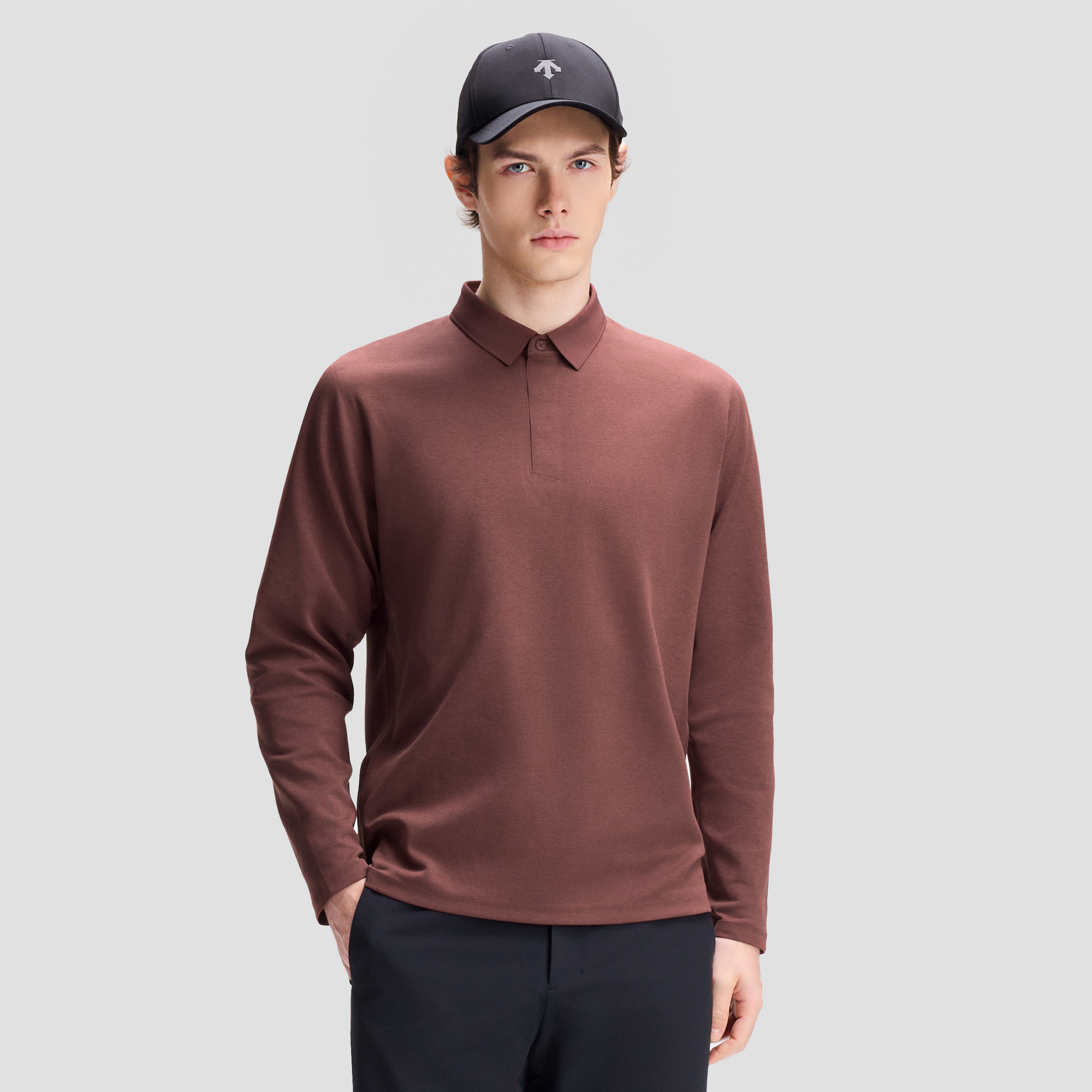 Men's Dualis Long Sleeve Polo Shirt