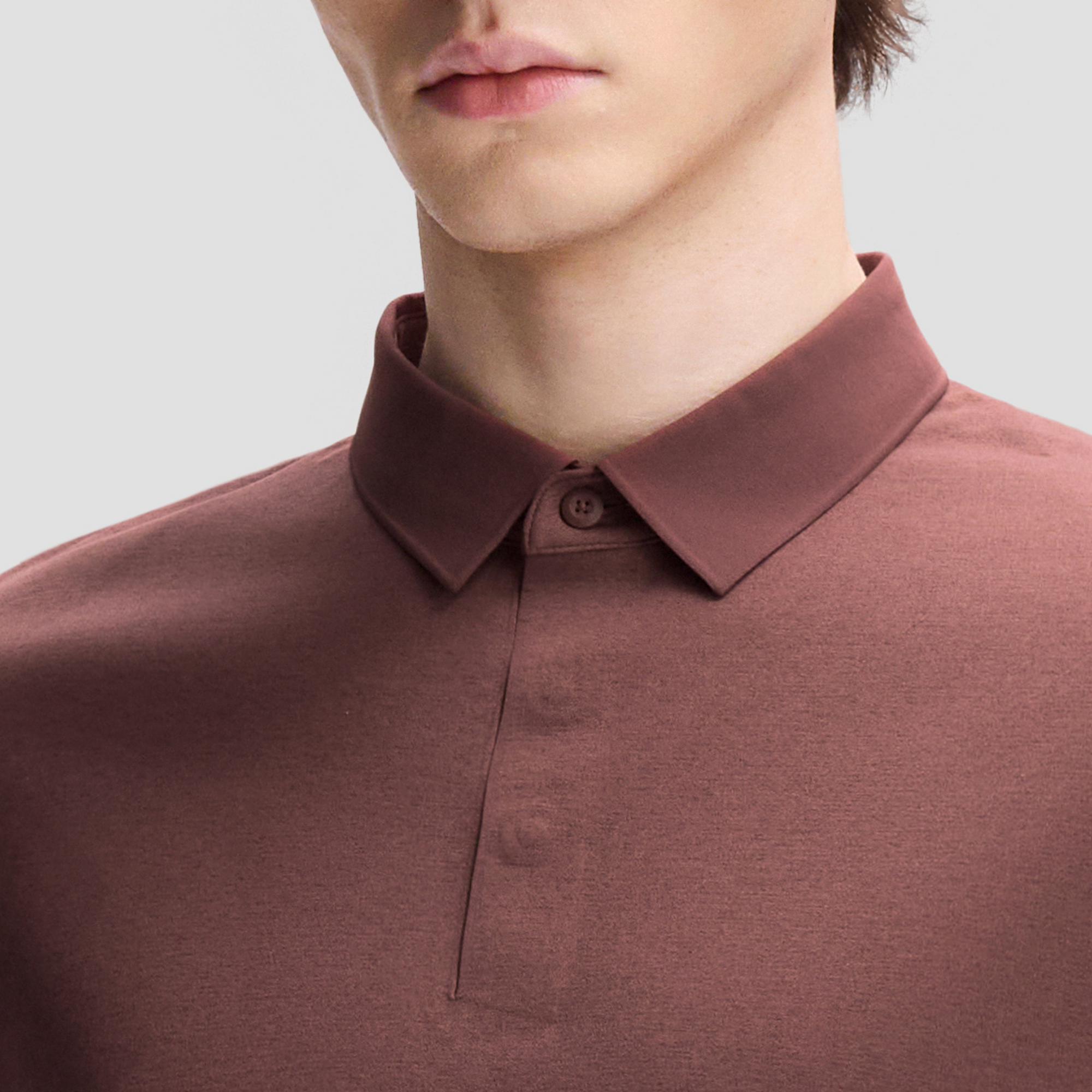 Men's Dualis Long Sleeve Polo Shirt