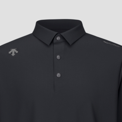GOLF PRO Men Long Sleeve Polo