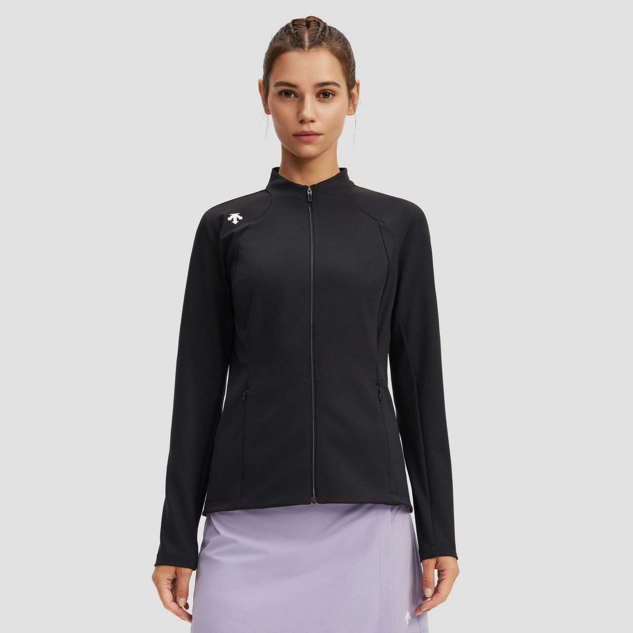 TRAINING Women Knit Zip Jacket