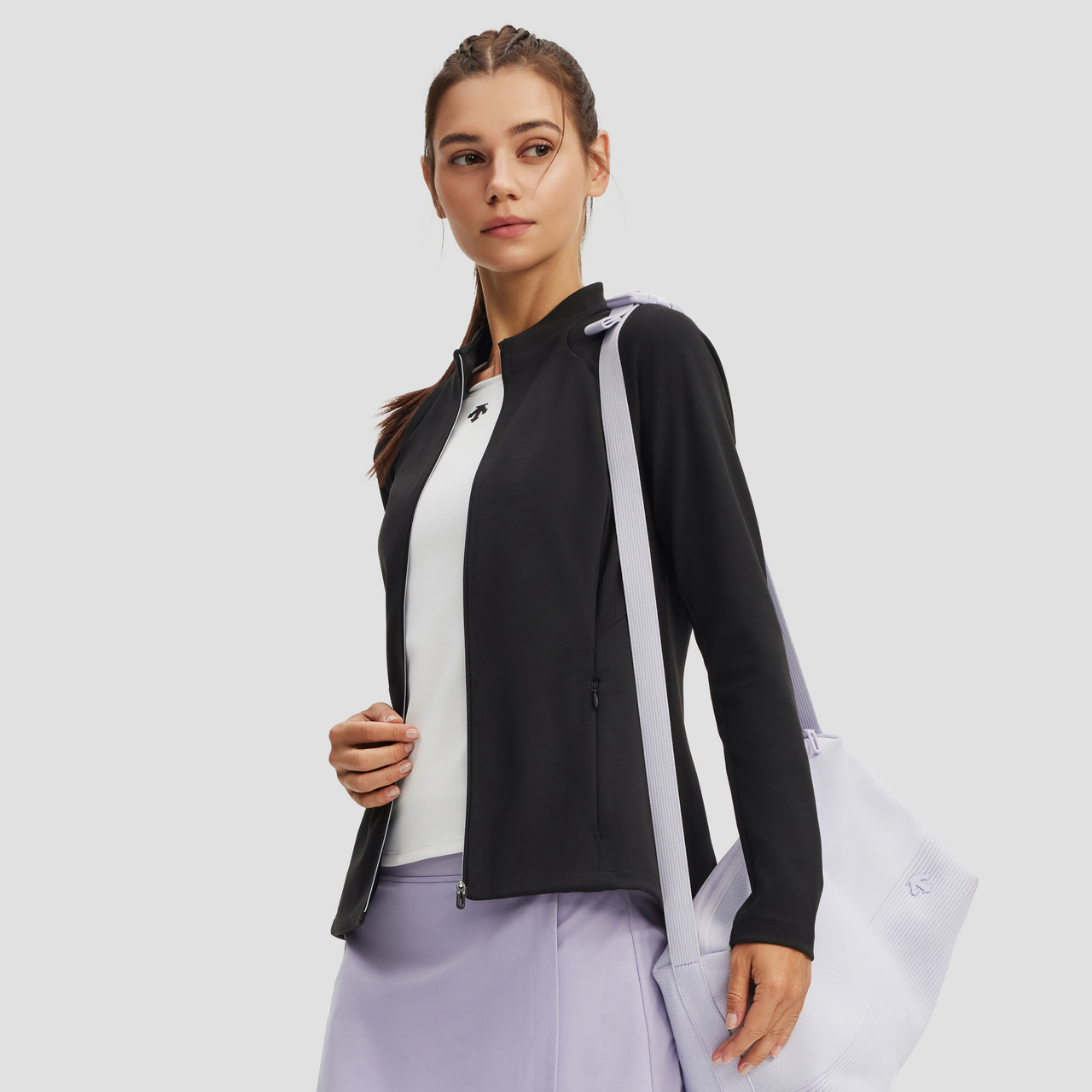 TRAINING Women Knit Zip Jacket