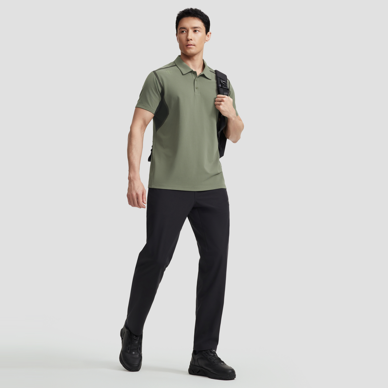 TRAINING Men Short Sleeve Polo T-Shirt