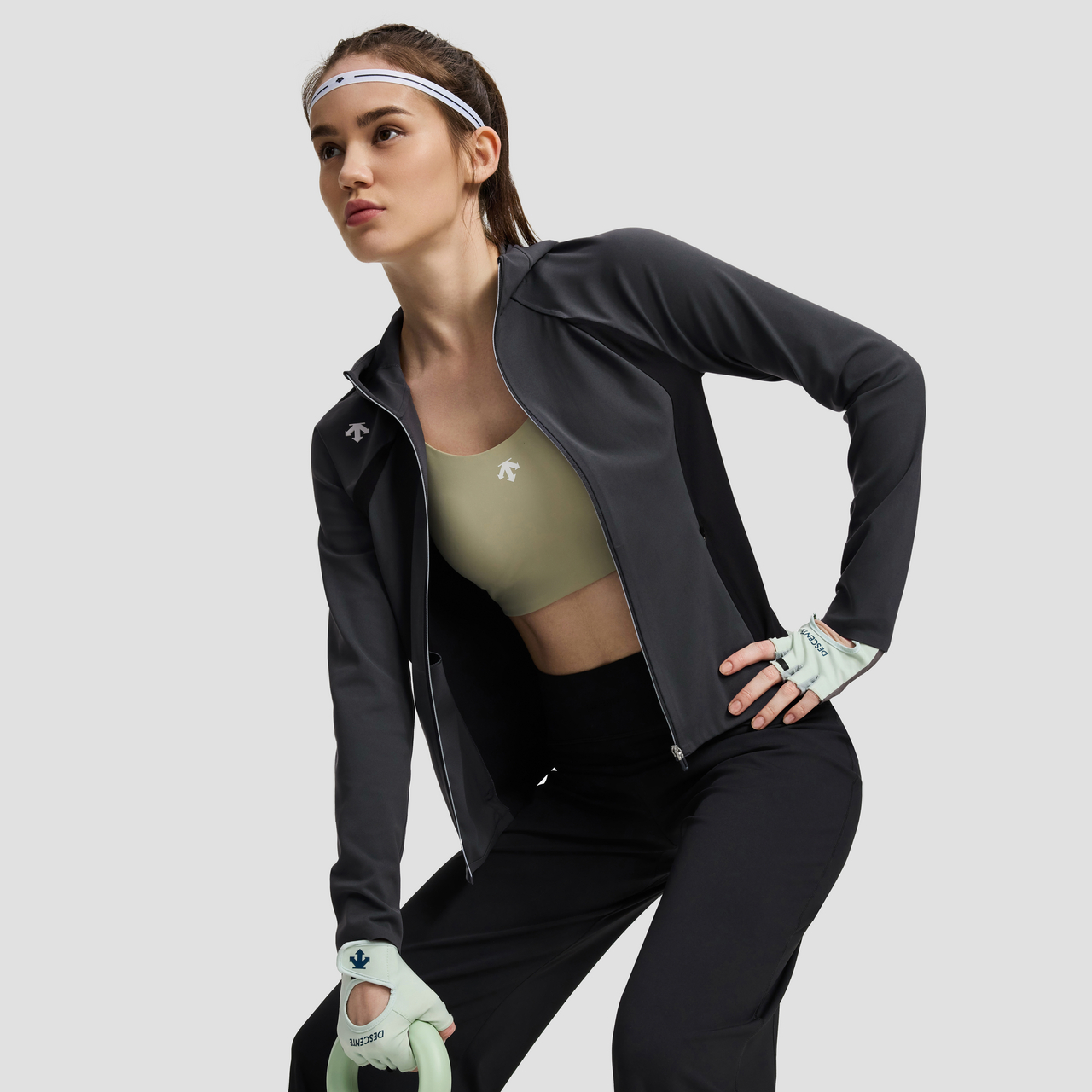 Women's Training Knit Zip Top
