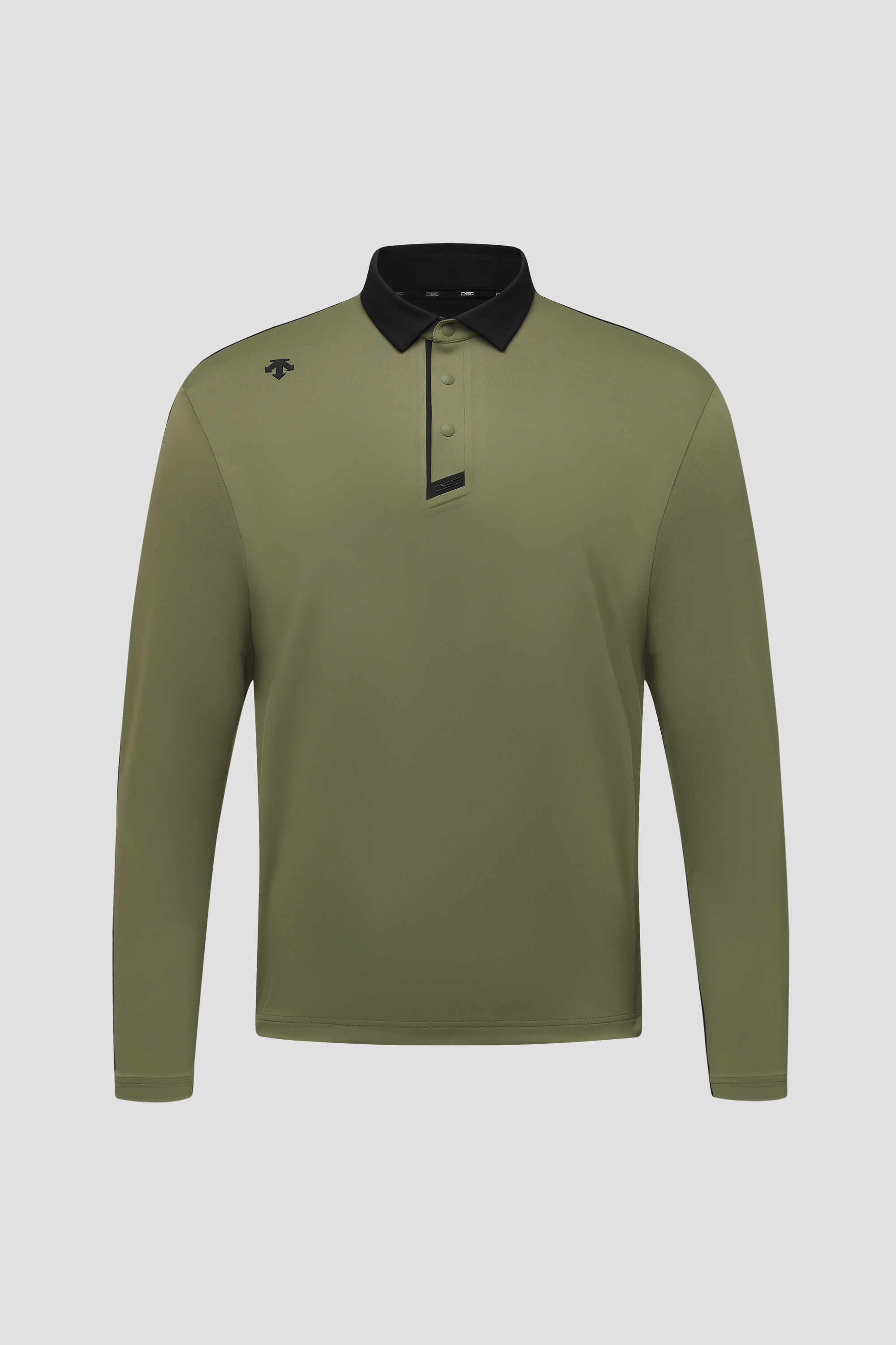 GOLF Men Long Sleeve Polo-Descente SG
