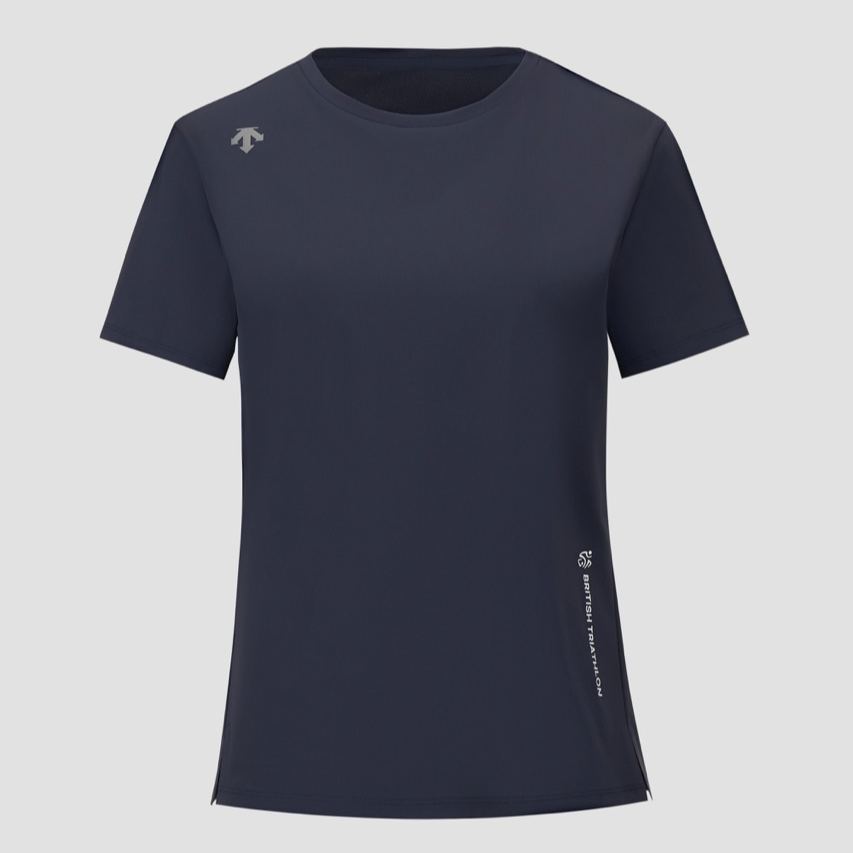 Women's Running Cool-Touch UV Protection Short-Sleeve Knit Top