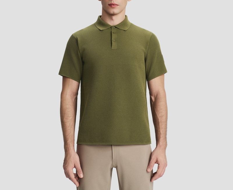 DUALIS Men Short Sleeve Polo-Descente SG