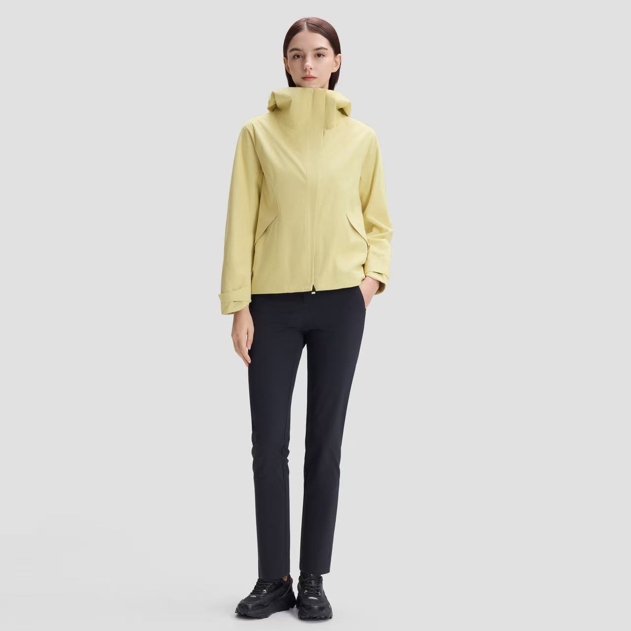 DUALIS Women Knit Zip Jacket