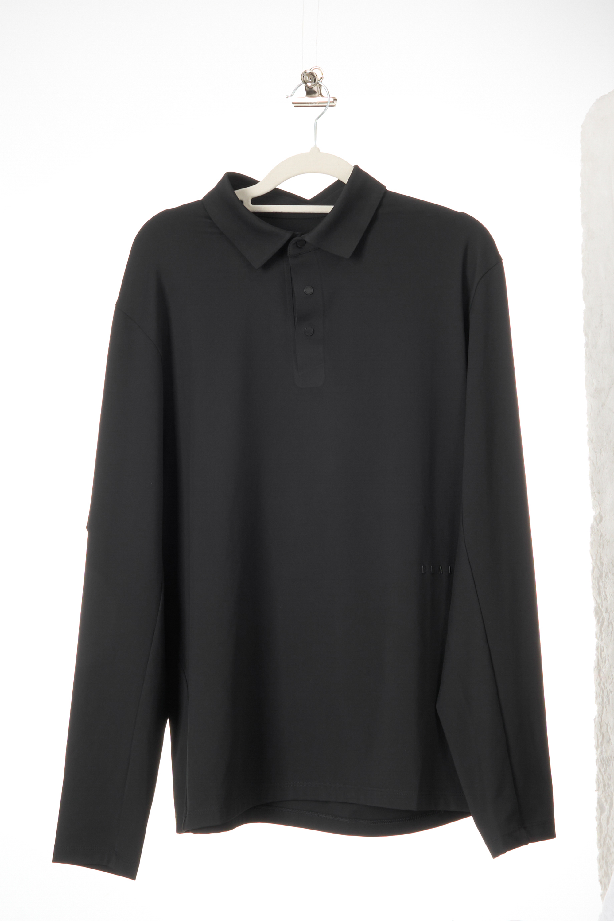 DUALIS Men Long Sleeve Polo