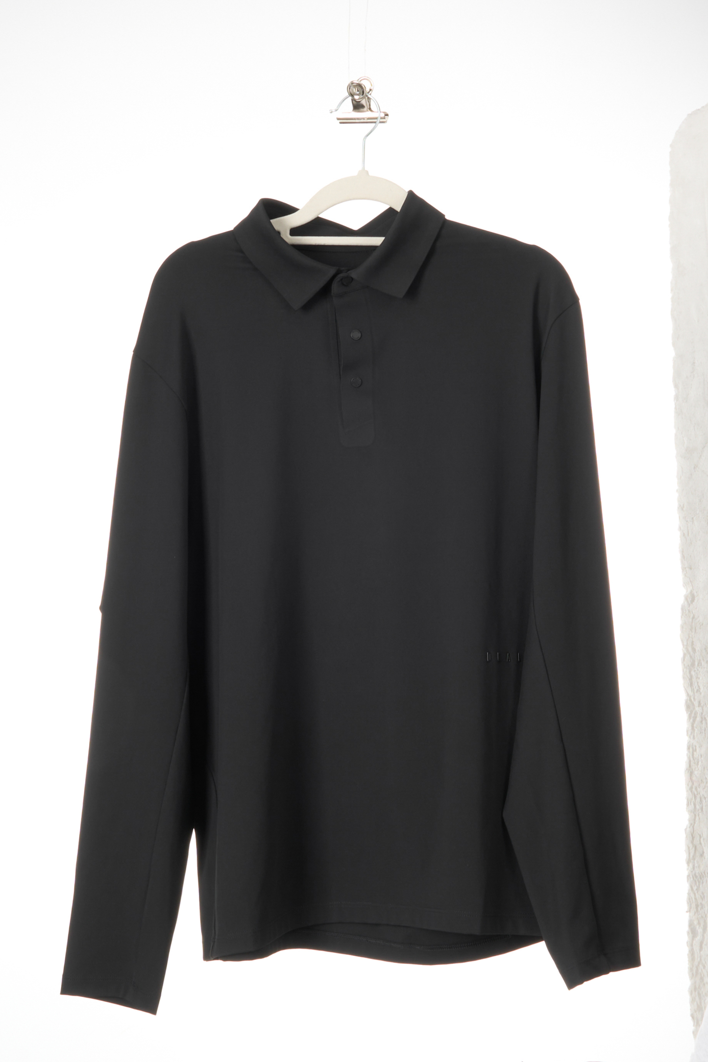 DUALIS Men Long Sleeve Polo