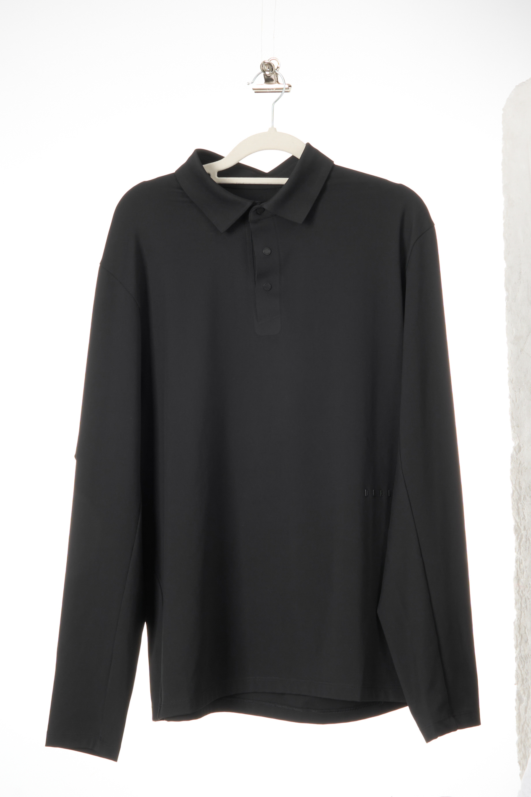DUALIS Men Long Sleeve Polo