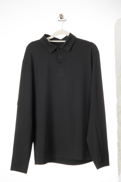 DUALIS Men Long Sleeve Polo