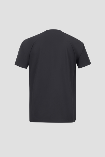 DUALIS Men Knit Short Sleeve T-Shirt