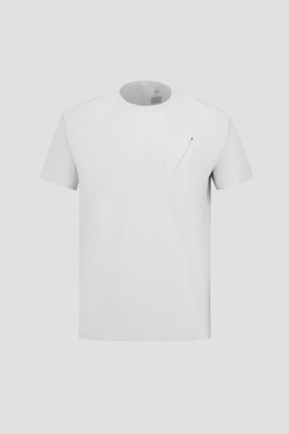 DUALIS Men Knit Short Sleeve T-Shirt