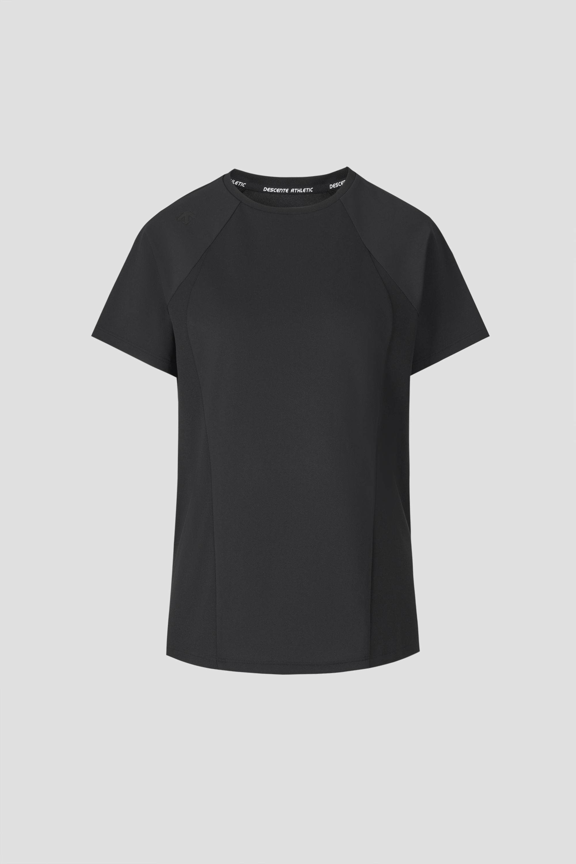 TRAINING Women Knit Short Sleeve T-Shirt