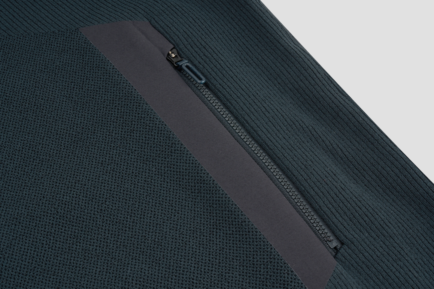 DUALIS MEN KNIT ZIP JACKET