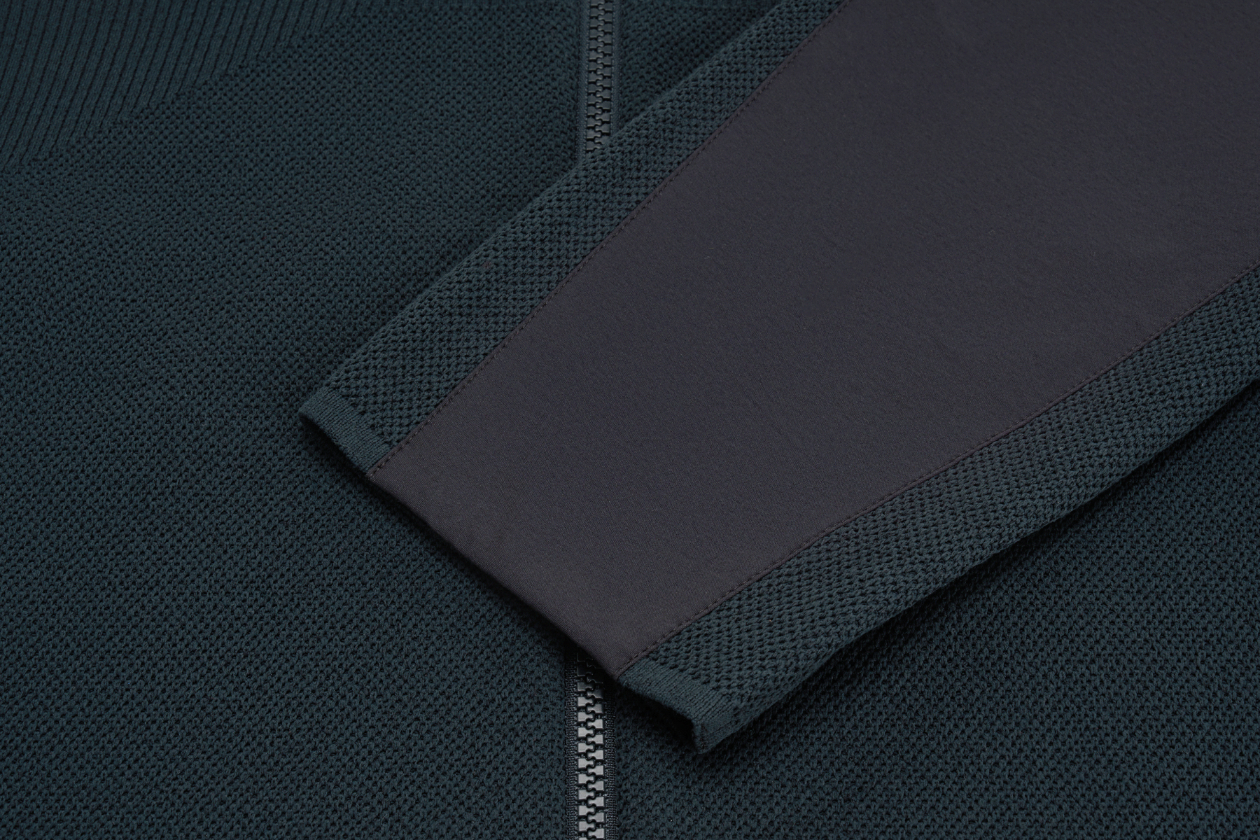 DUALIS MEN KNIT ZIP JACKET