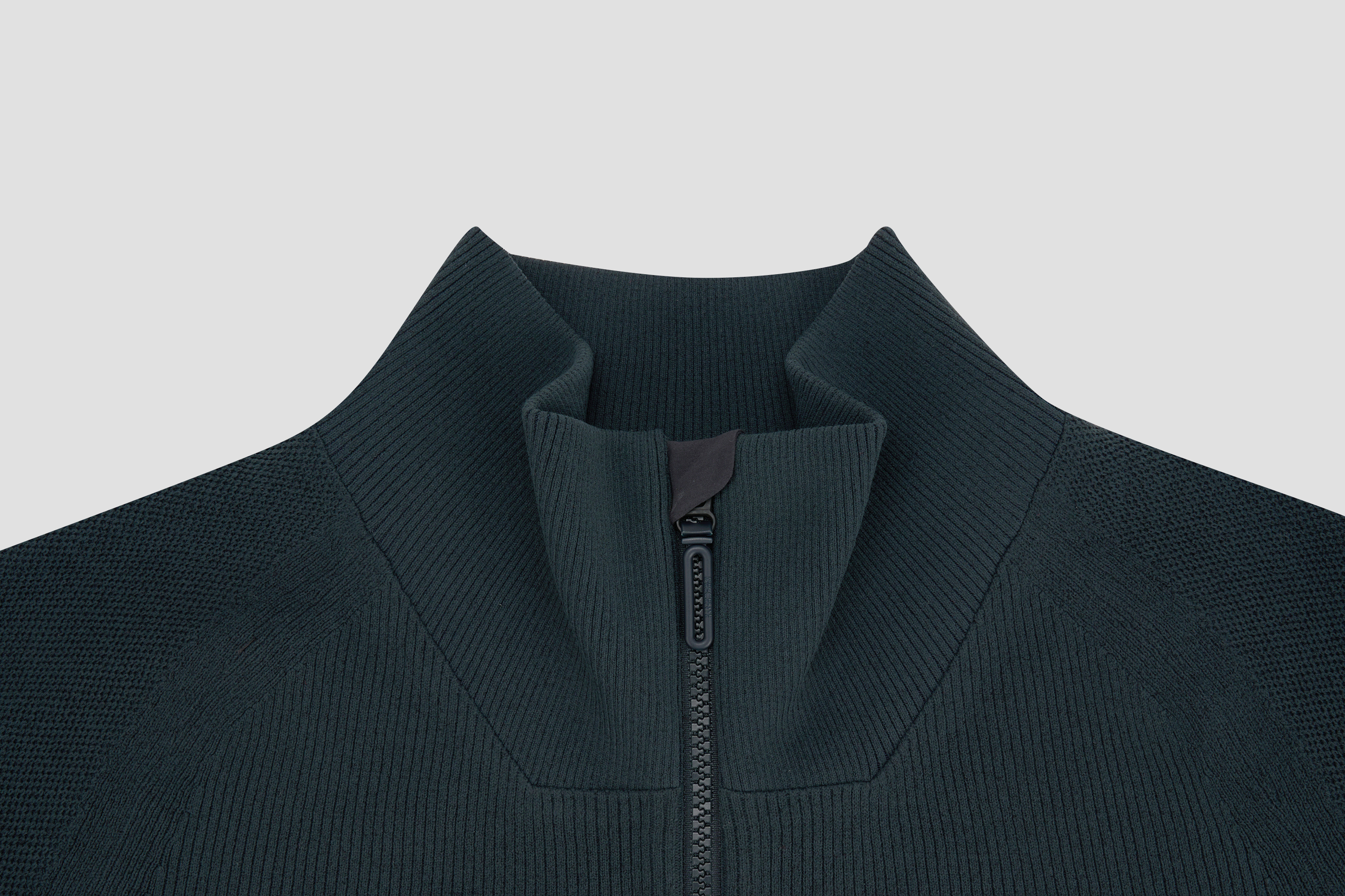 DUALIS MEN KNIT ZIP JACKET