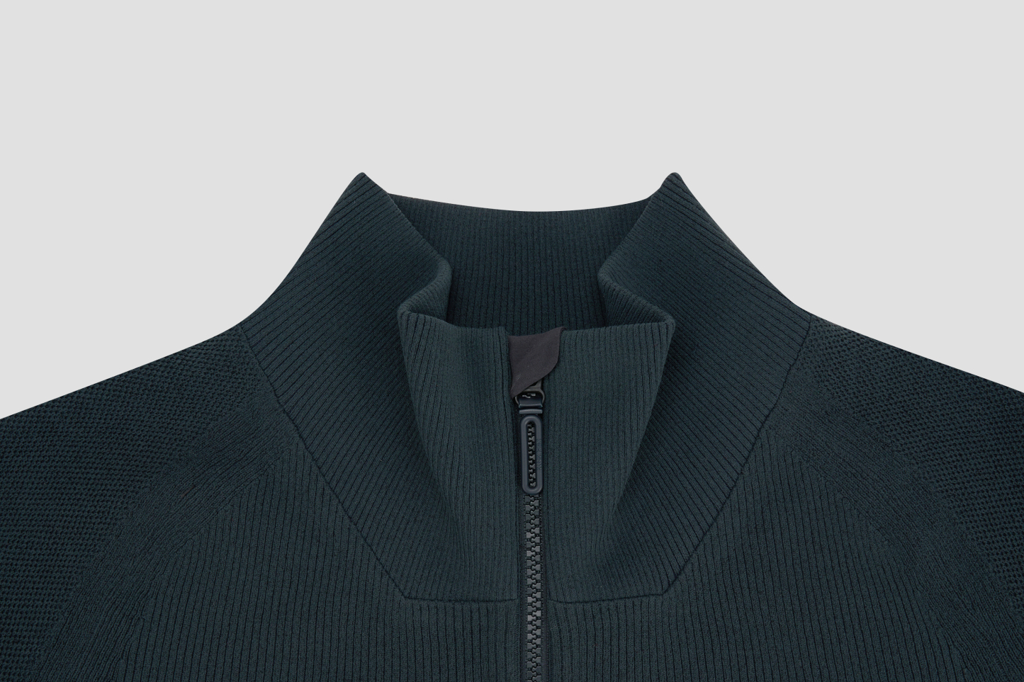 DUALIS MEN KNIT ZIP JACKET