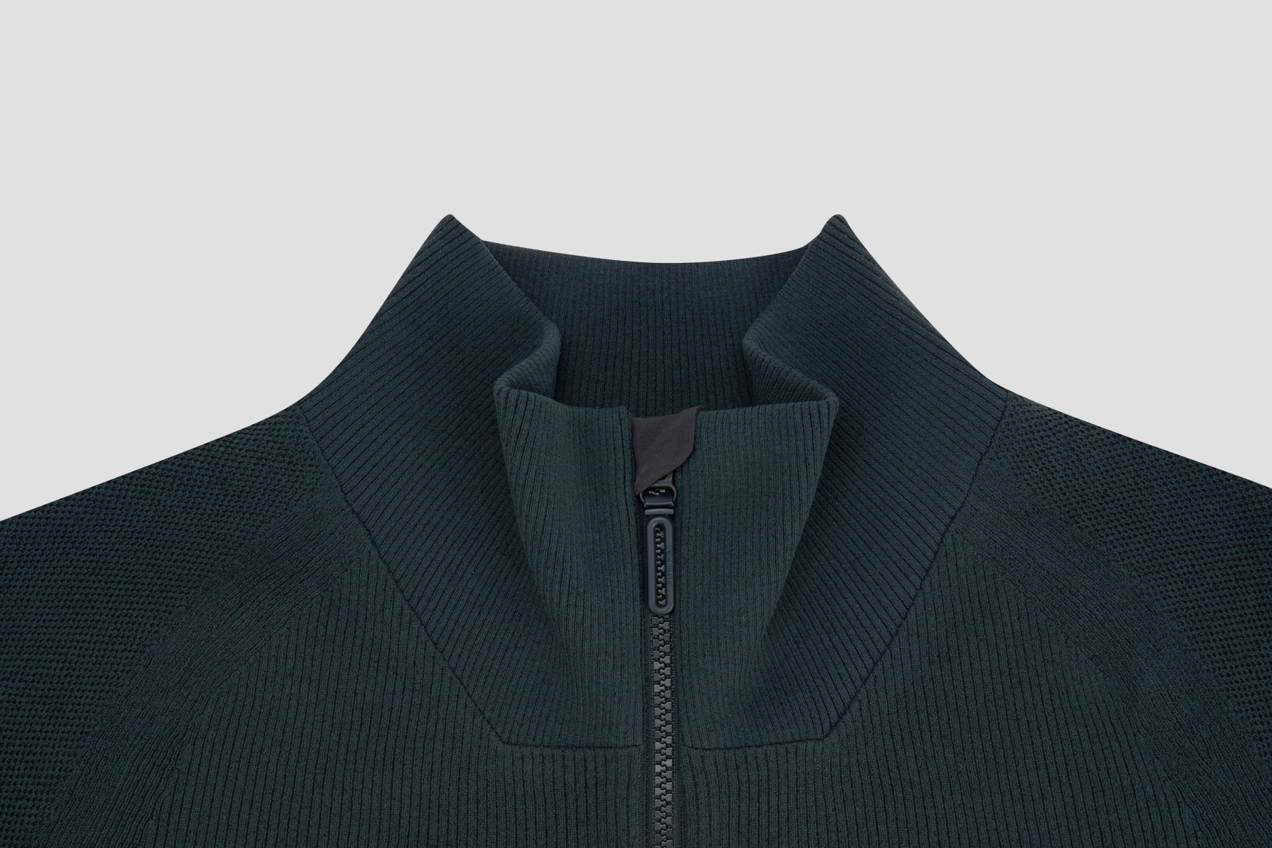 DUALIS MEN KNIT ZIP JACKET