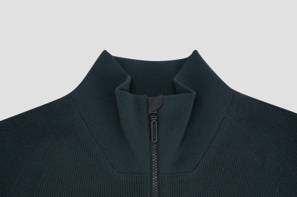 DUALIS MEN KNIT ZIP JACKET