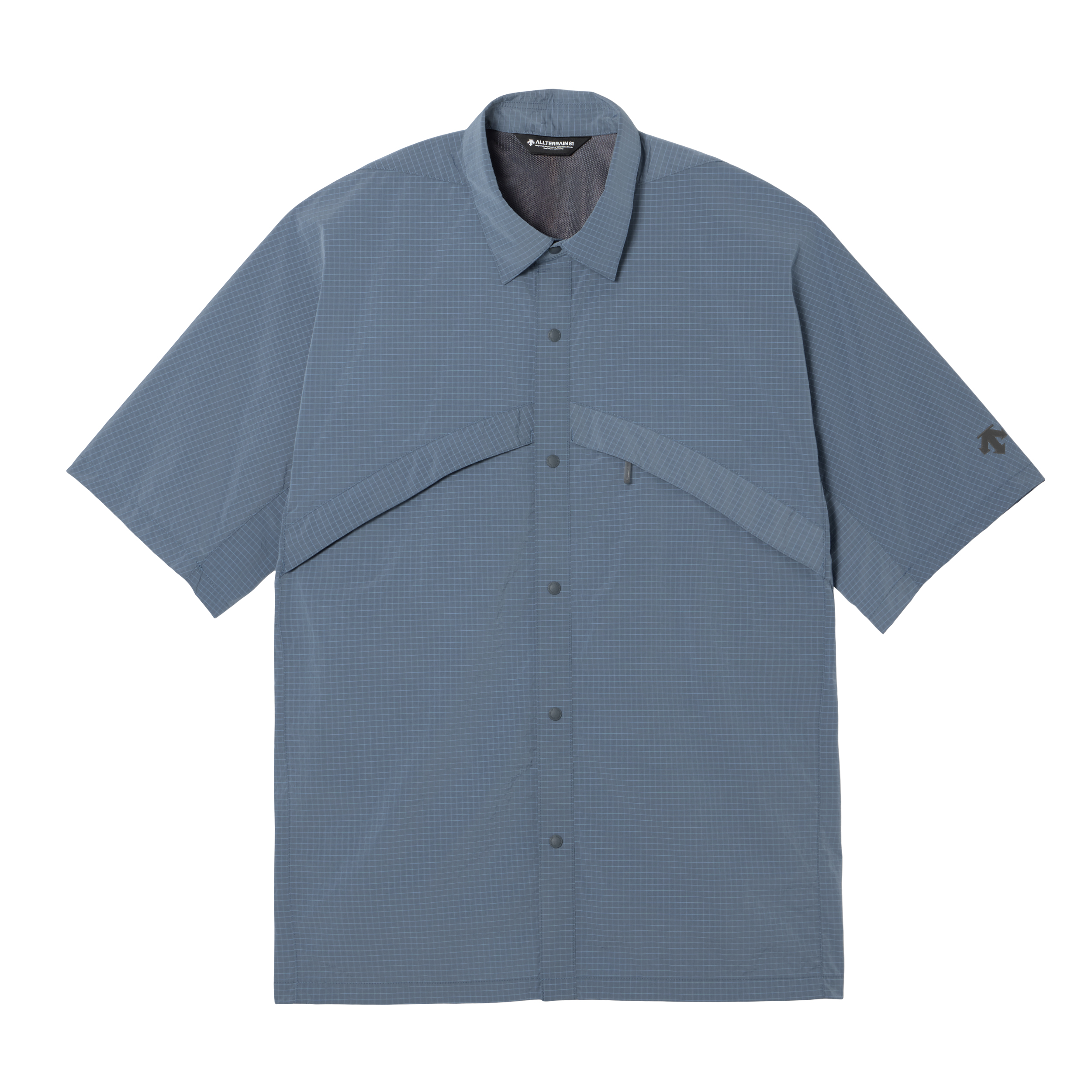 Men's Allterrain Ripstop Check Short Sleeve Knit Tee