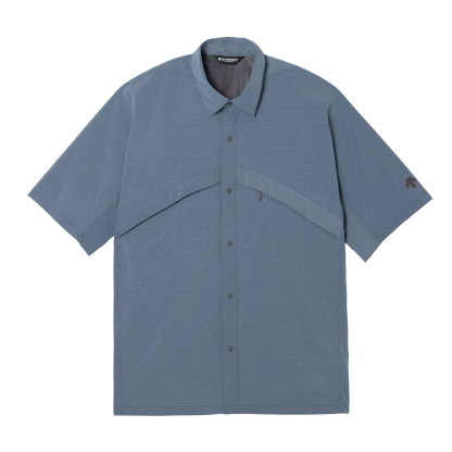 Men's Allterrain Ripstop Check Short Sleeve Knit Tee