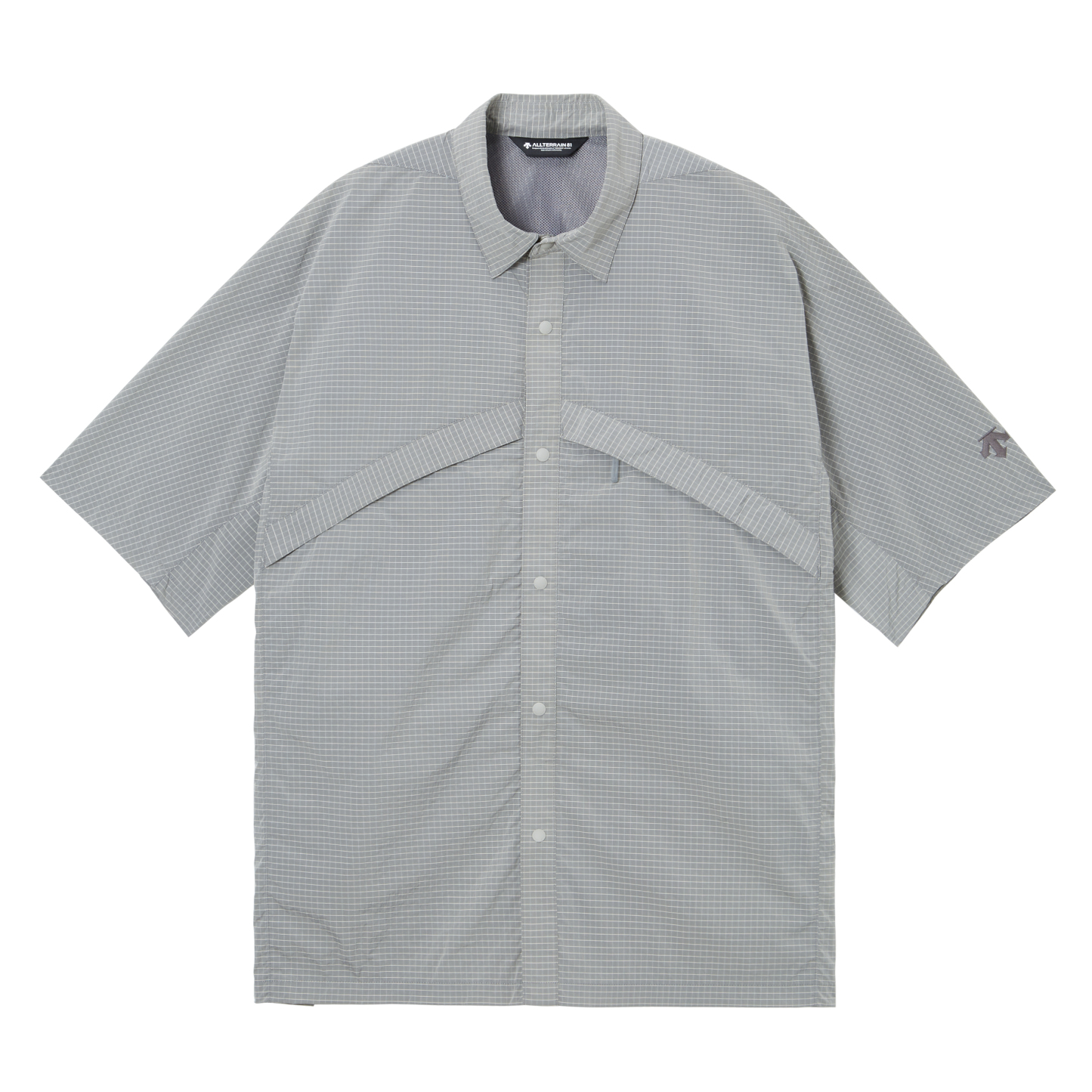 Men's Allterrain Ripstop Check Short Sleeve Knit Tee