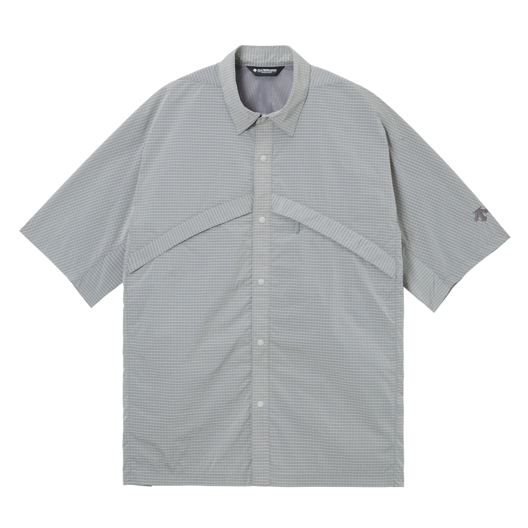 Men's Allterrain Ripstop Check Short Sleeve Knit Tee