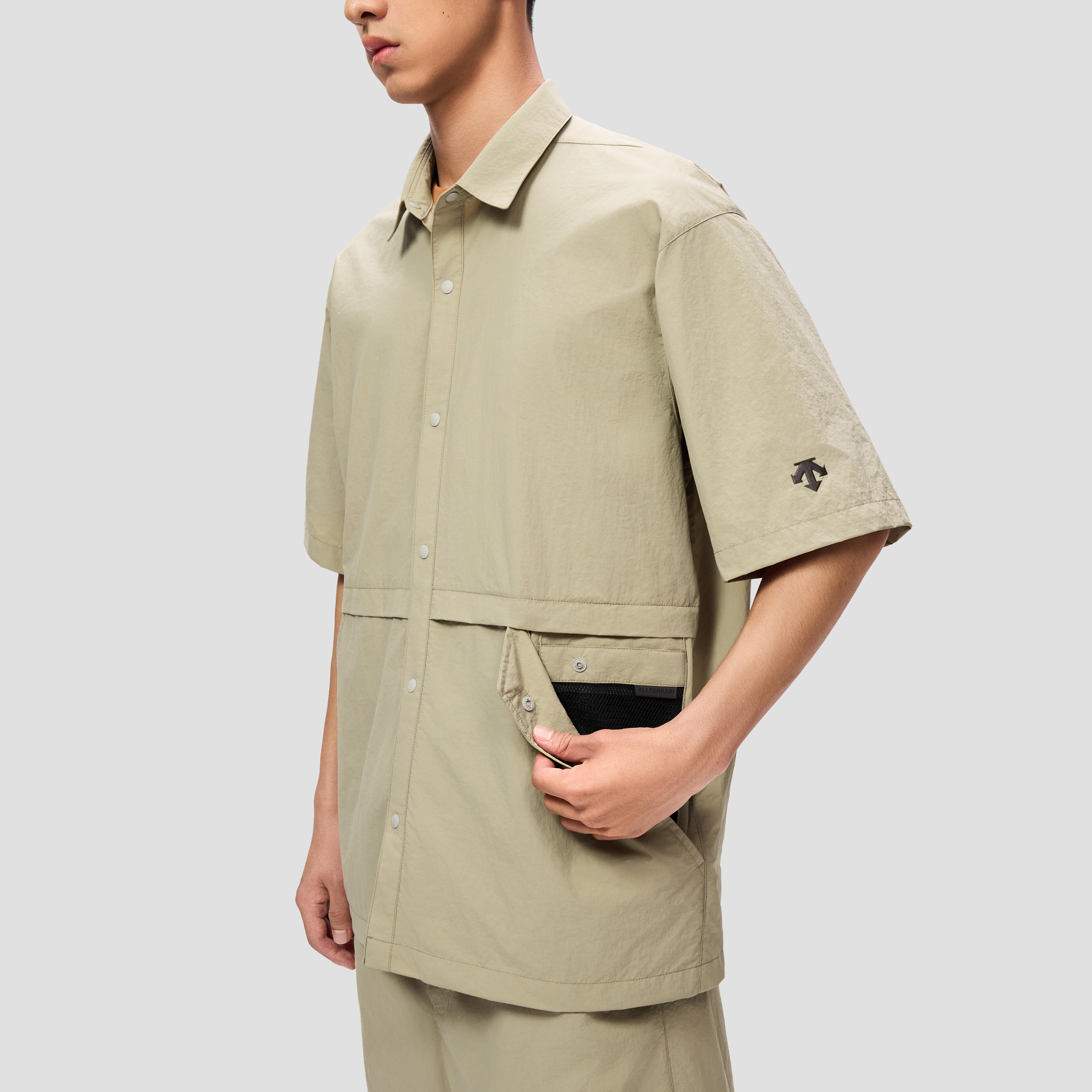 Men's Allterrain Water-Repellent Short Sleeve Woven Shirt