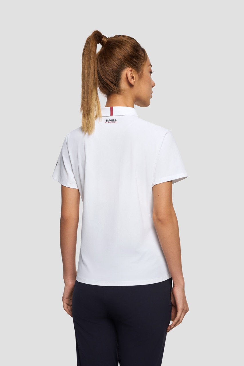Women's Running Short-Sleeve Polo Shirt