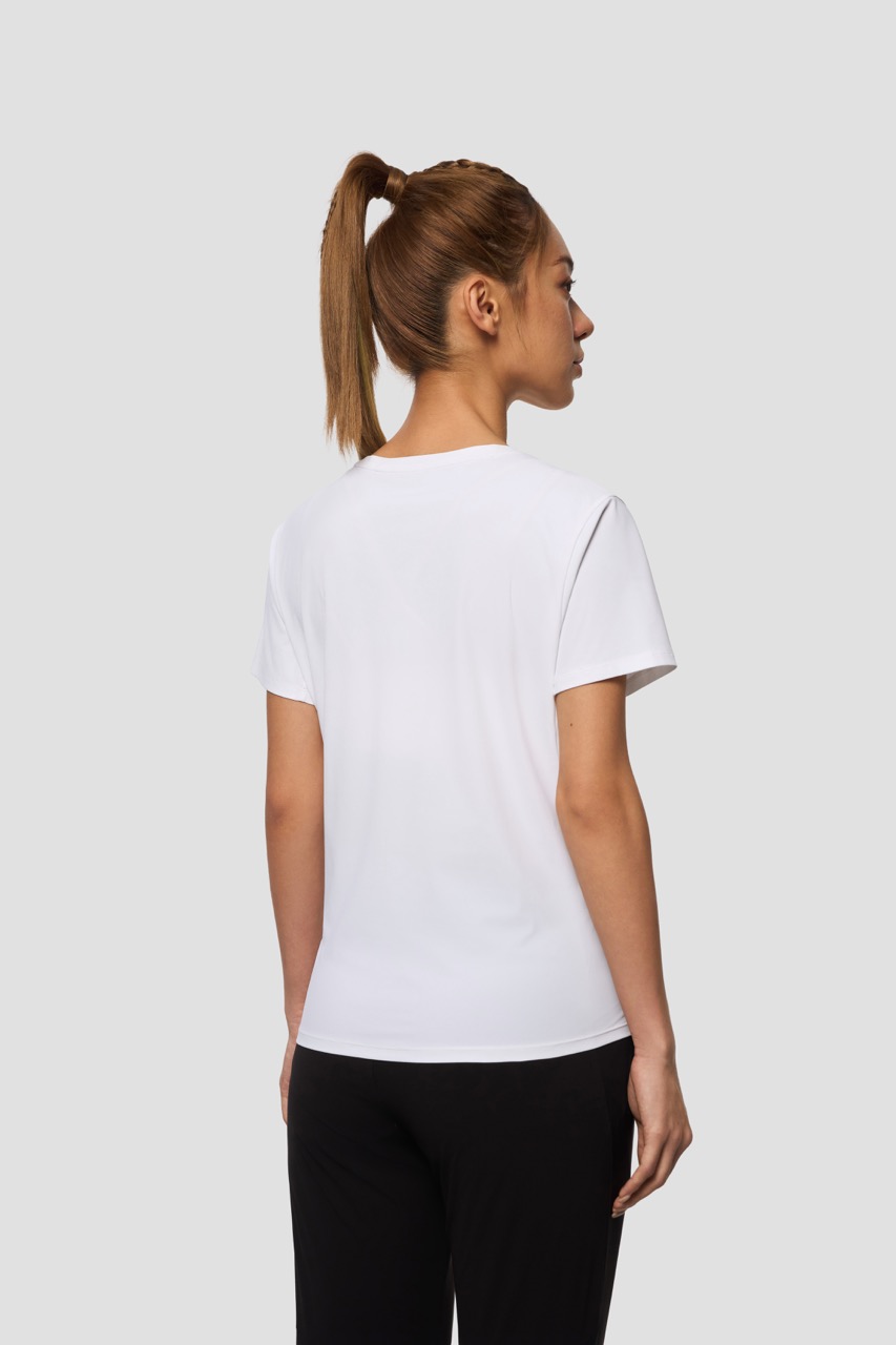 Women's Running Cool-Touch UV Protection Short-Sleeve Knit Shirt