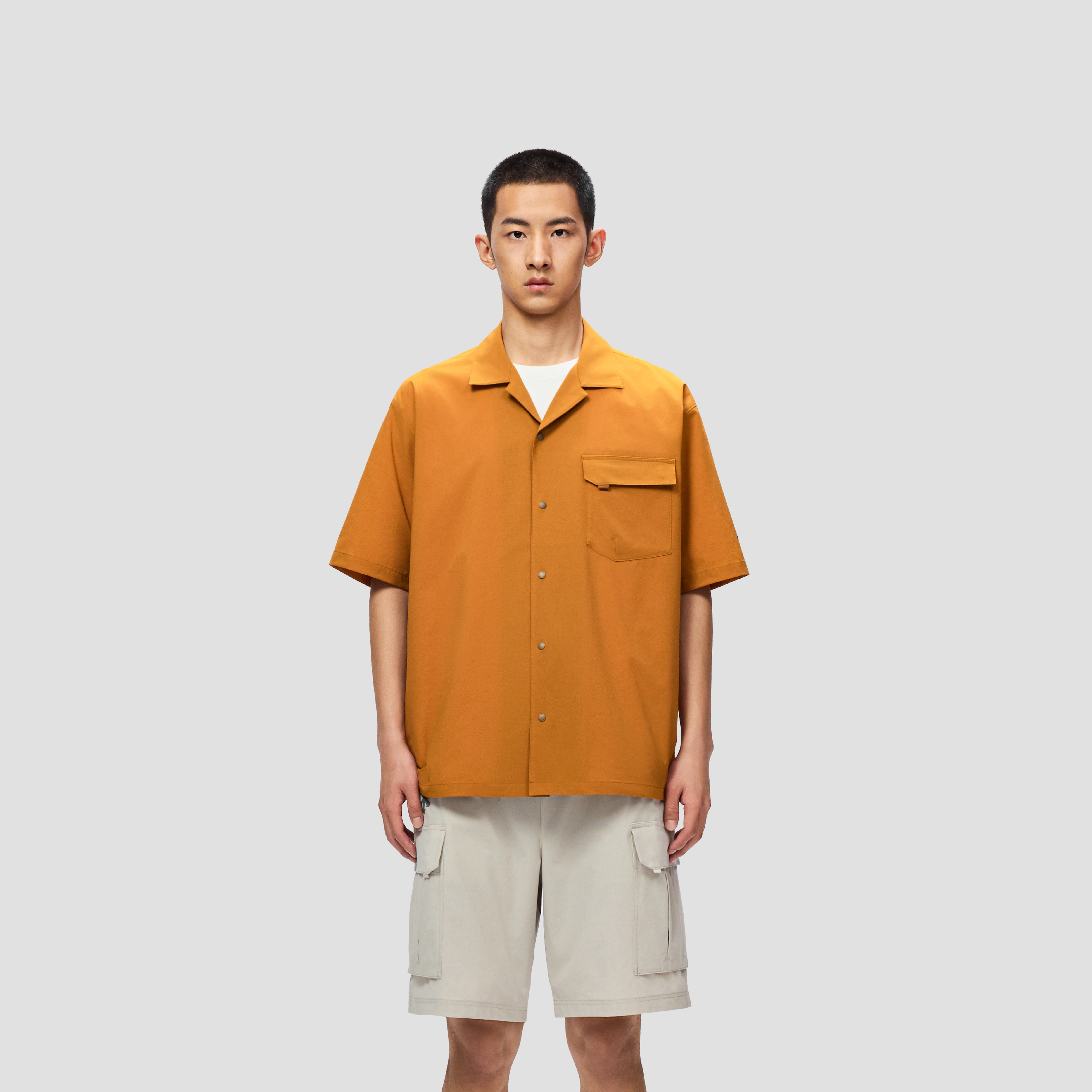 Men's BLANC Water-Repellent Ripstop Short Sleeve Woven Shirt
