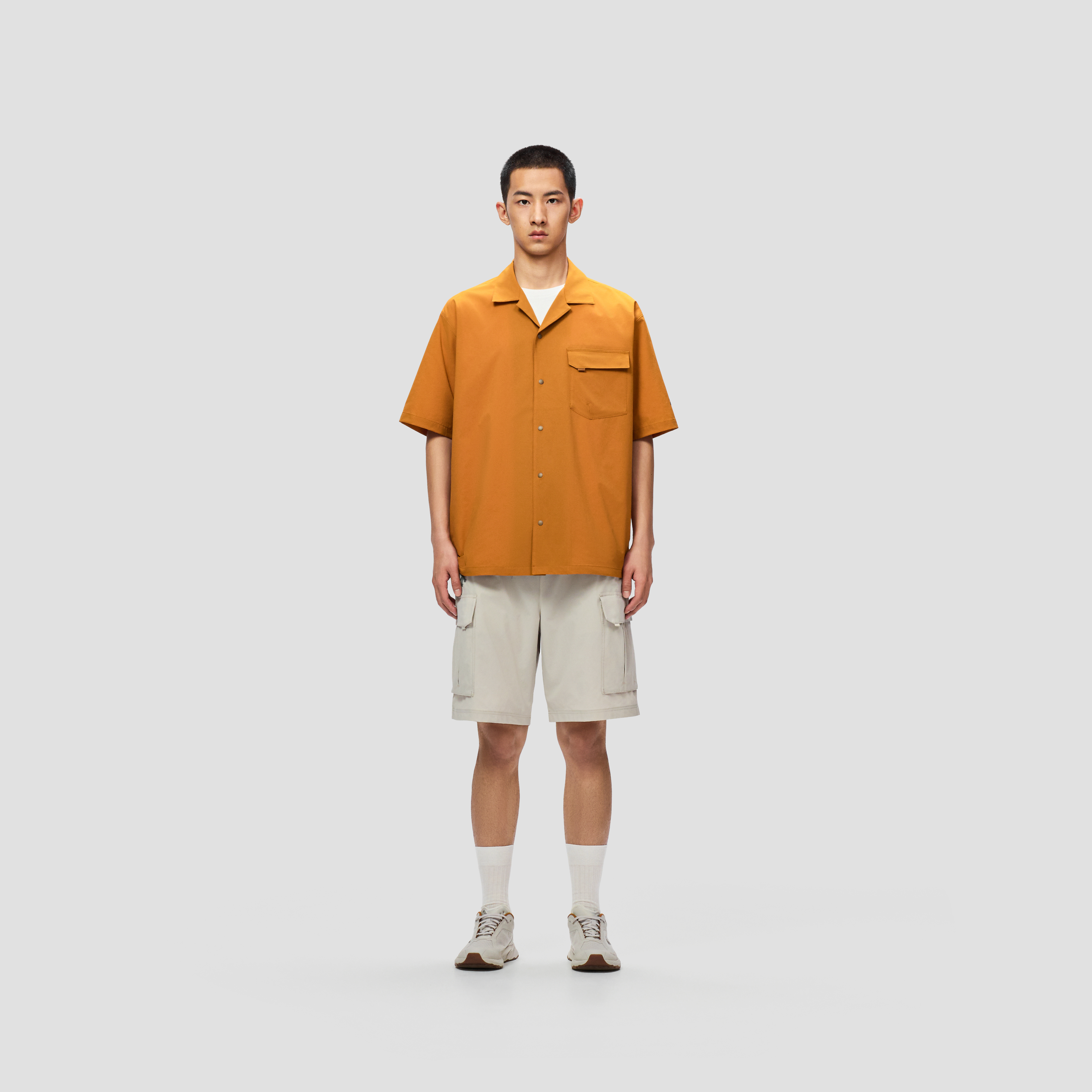 Men's BLANC Water-Repellent Ripstop Short Sleeve Woven Shirt
