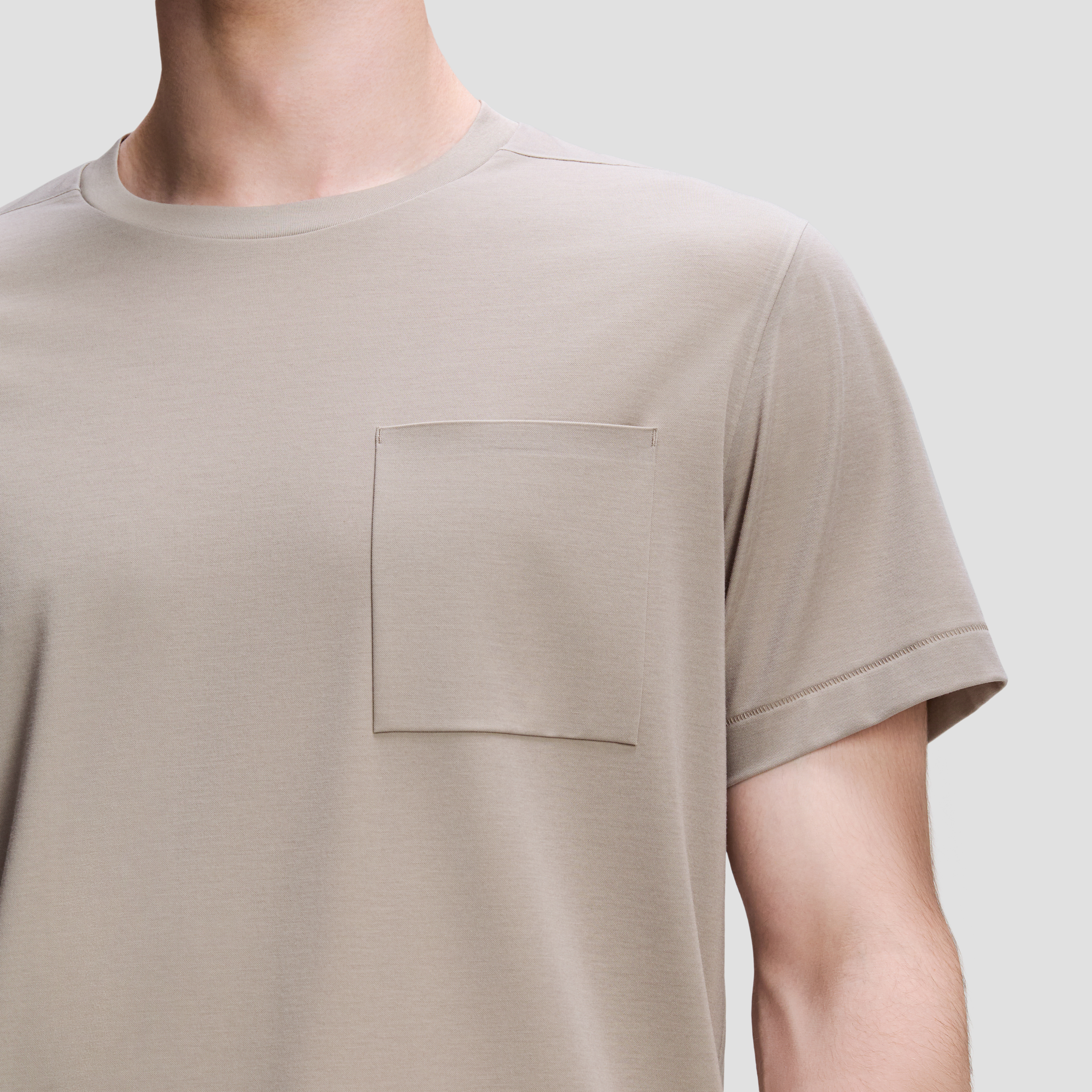 DUALIS Men Short Sleeve Knit T-Shirt