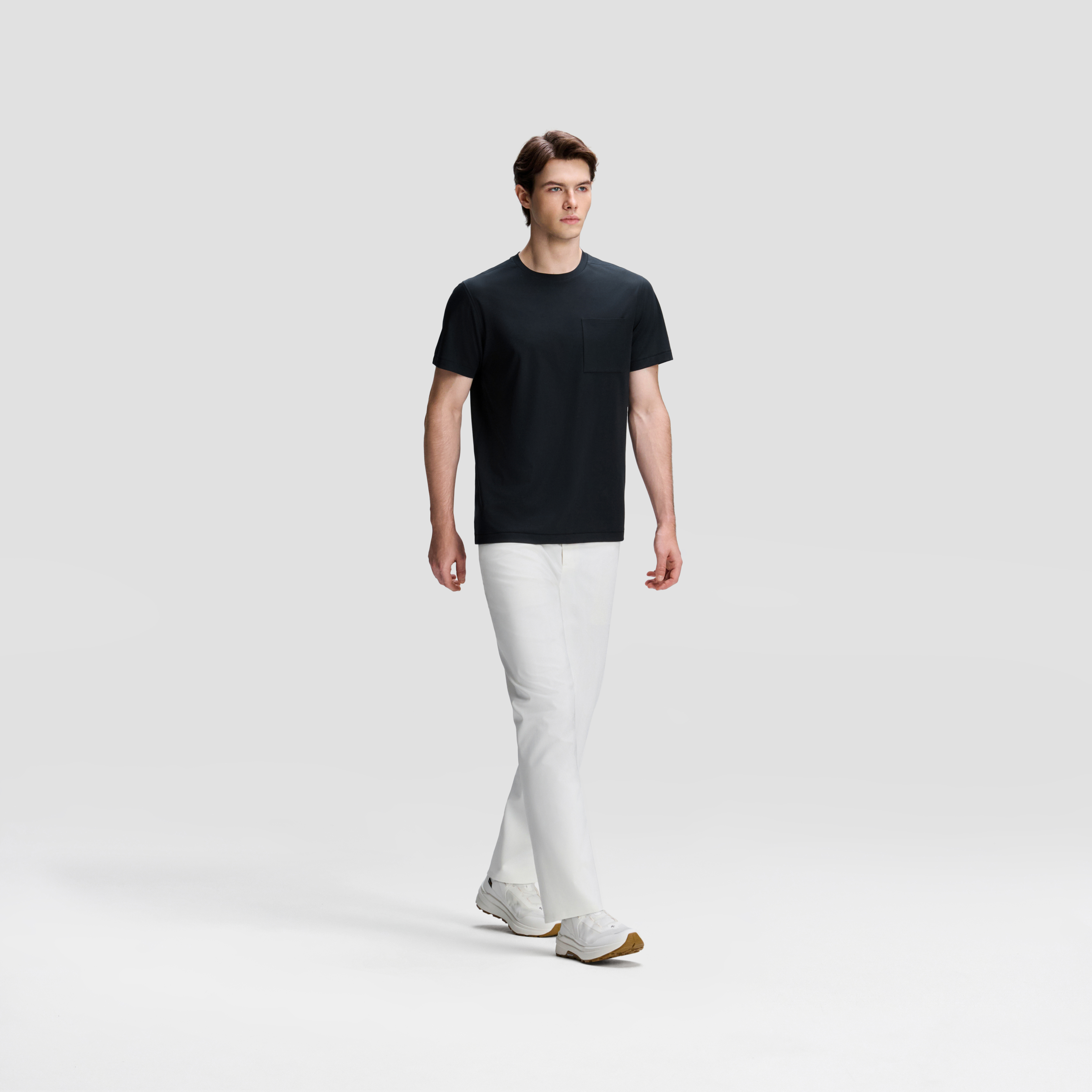 DUALIS Men Short Sleeve Knit T-Shirt