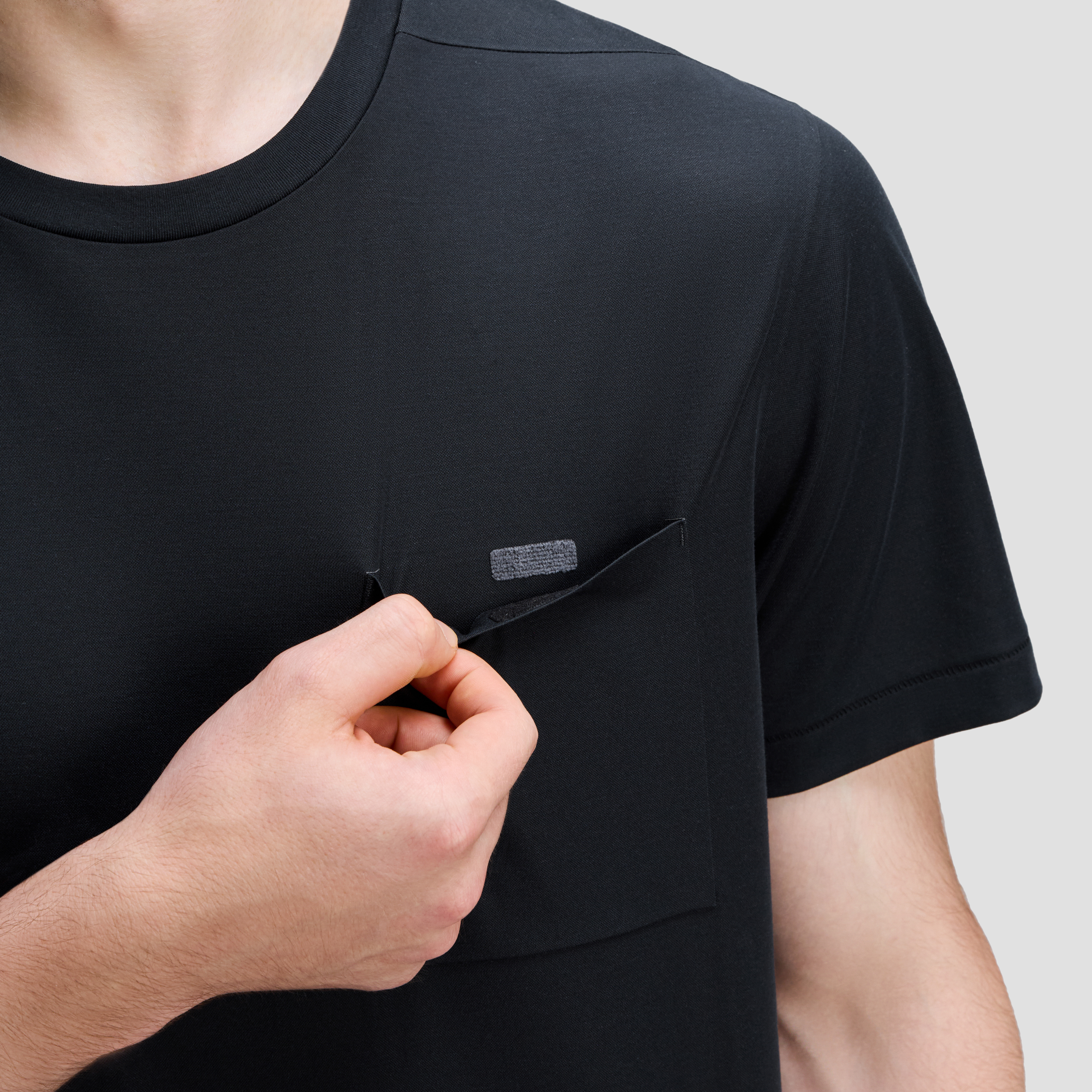 DUALIS Men Short Sleeve Knit T-Shirt