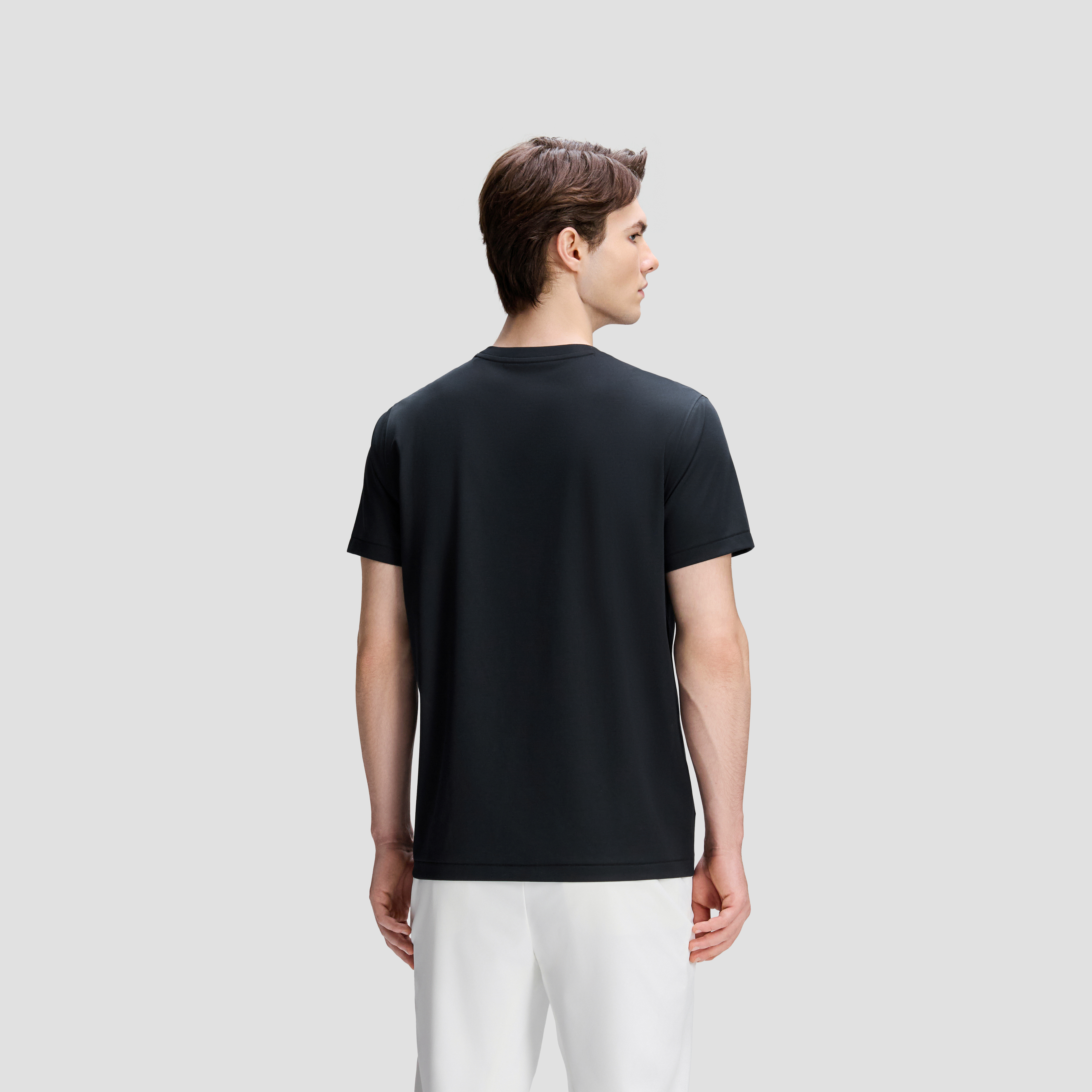 DUALIS Men Short Sleeve Knit T-Shirt