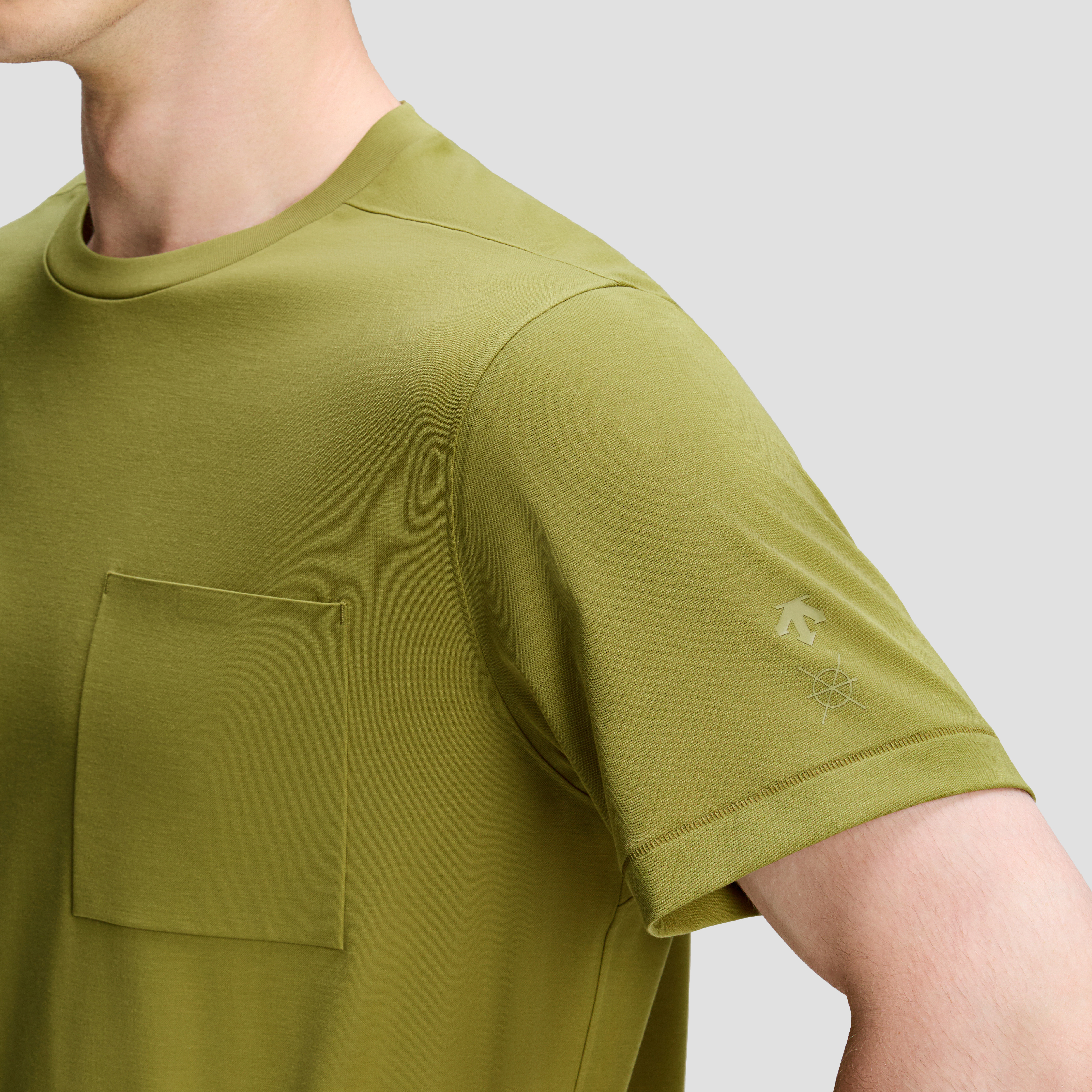 DUALIS Men Short Sleeve Knit T-Shirt