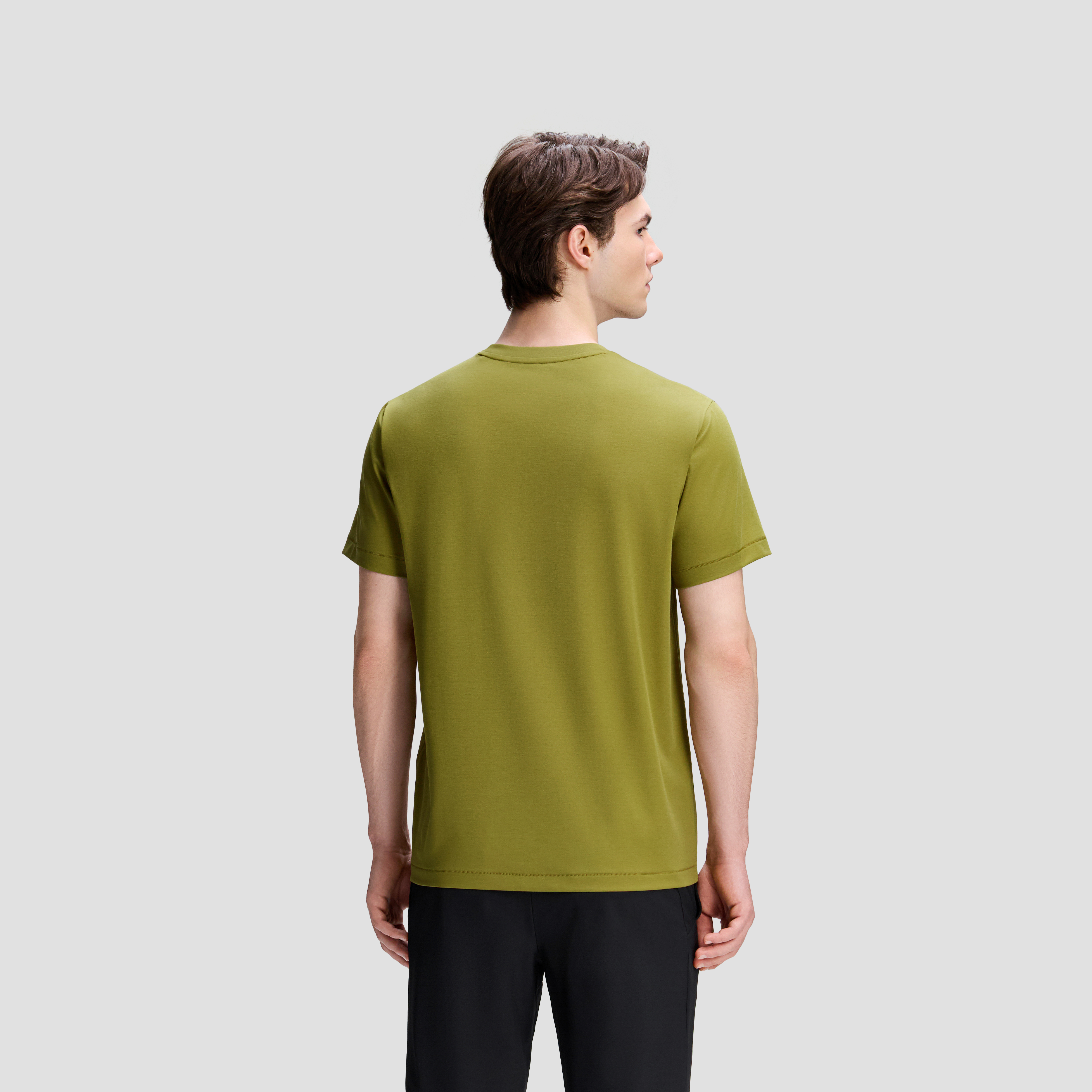DUALIS Men Short Sleeve Knit T-Shirt