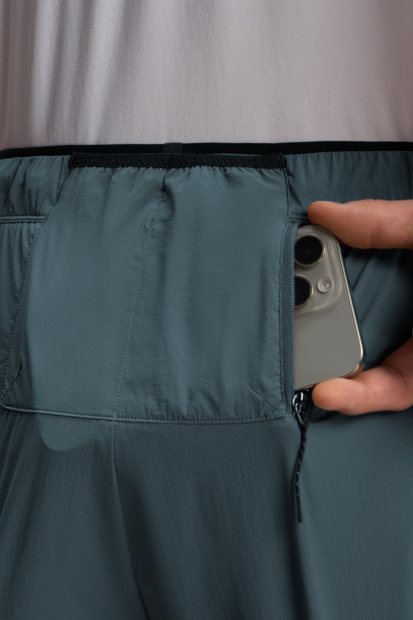 Men's Running Water-Repellent UPF50+ Cool-Touch Woven Shorts